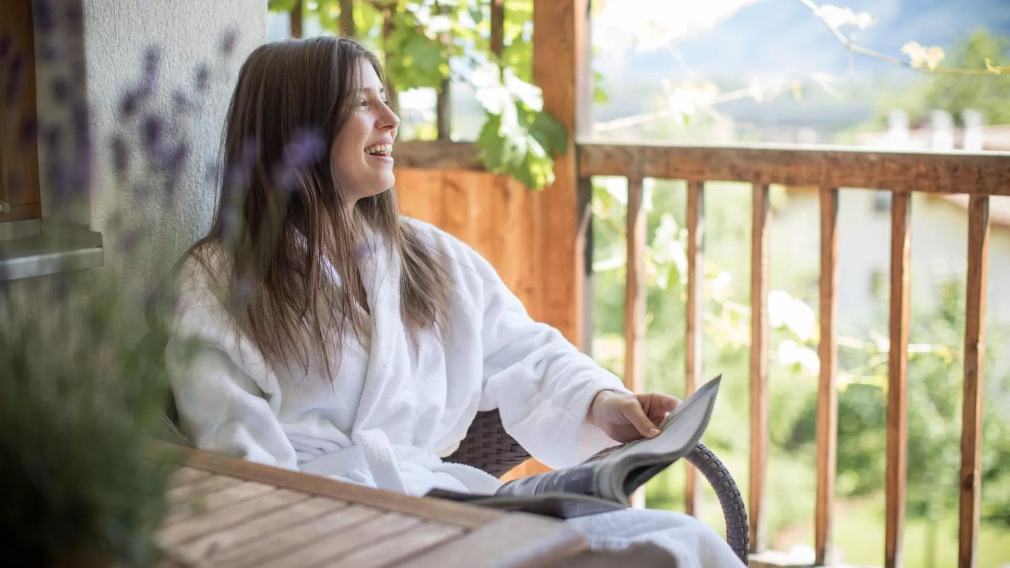 Balcony/Terrace in Biohotel theiner's garten