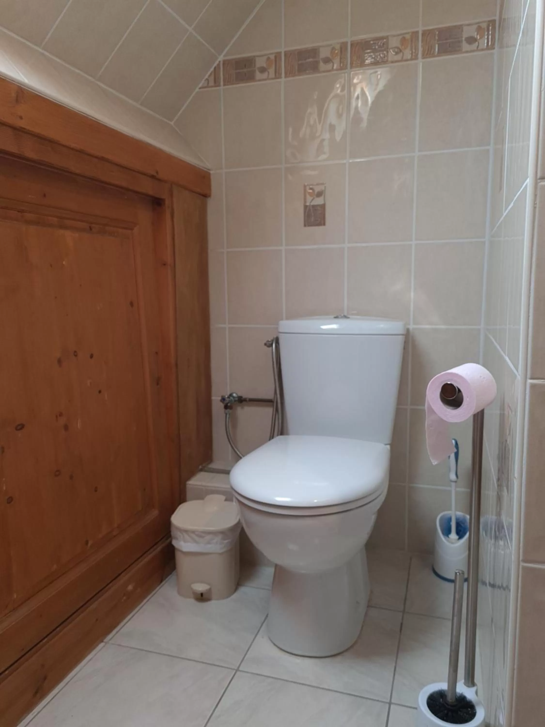 Toilet in Apakabar Homestay - proche gare Melun, parking privé, Netflix