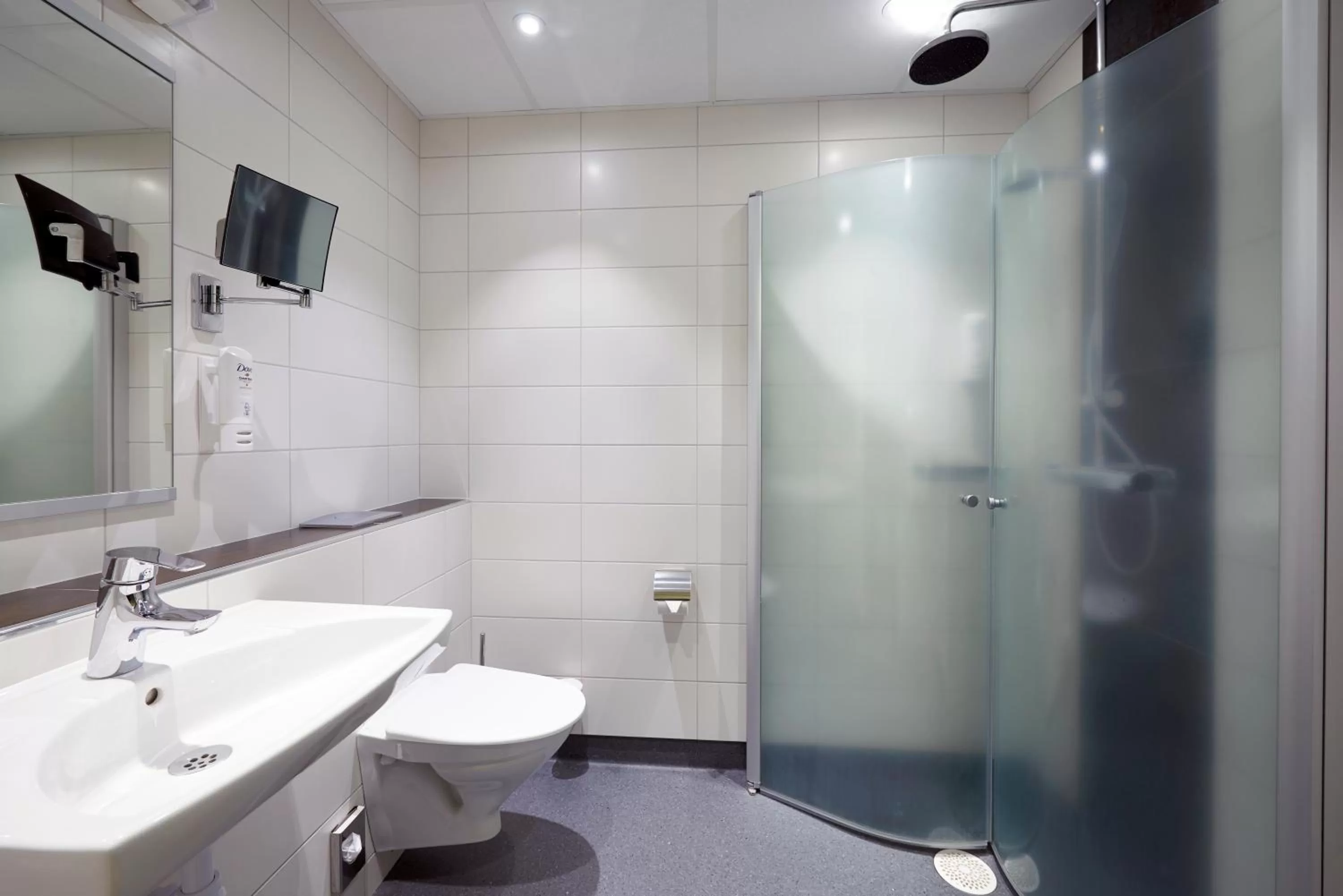 Shower in Best Western Rådmannen