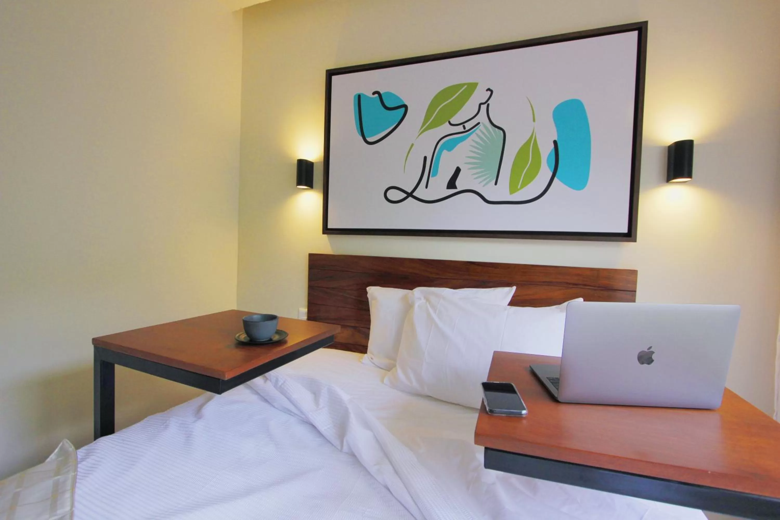 Bed in Joint Coworking Hotel