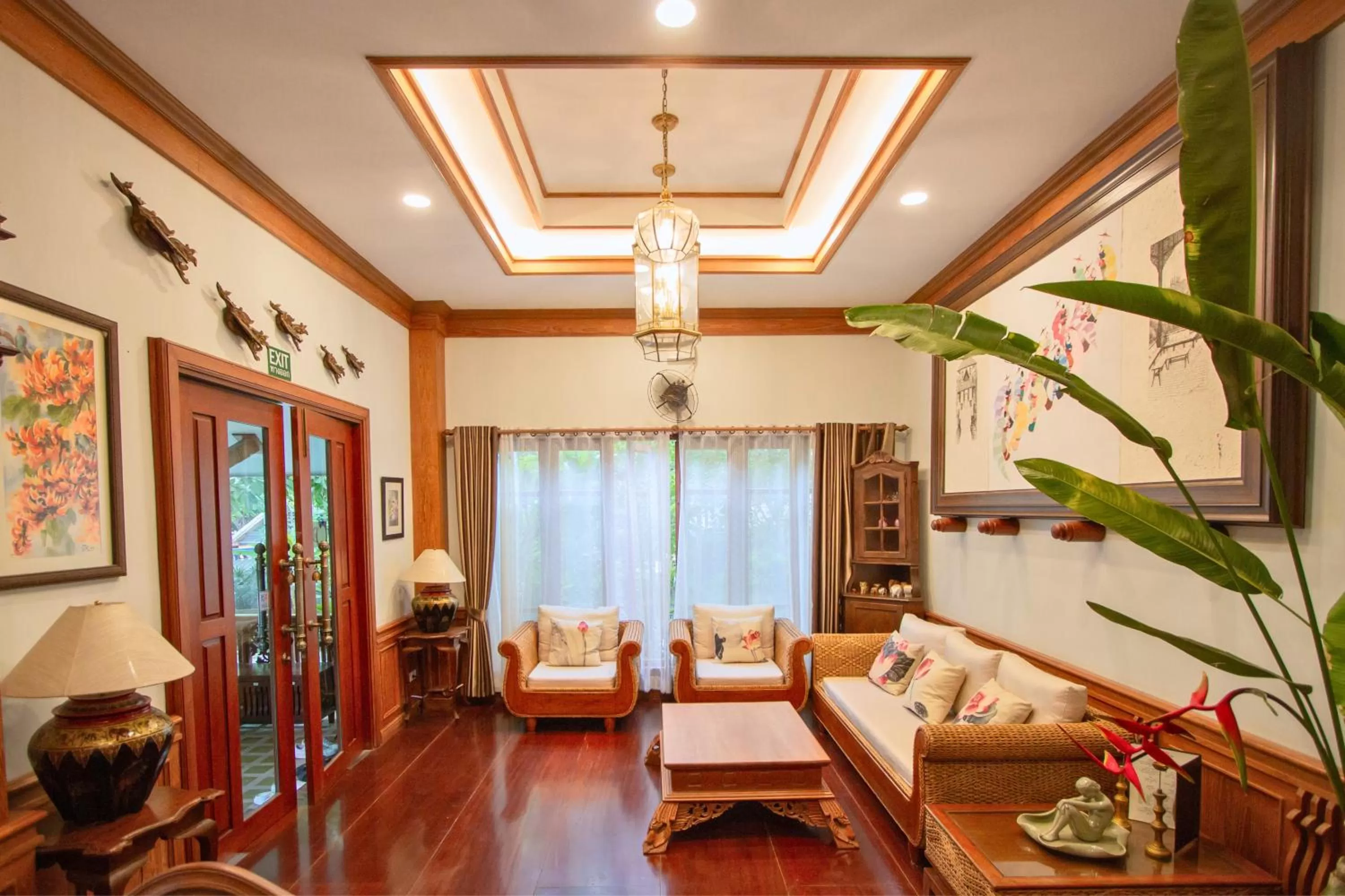 Lobby or reception in Rich Garden House Hotel