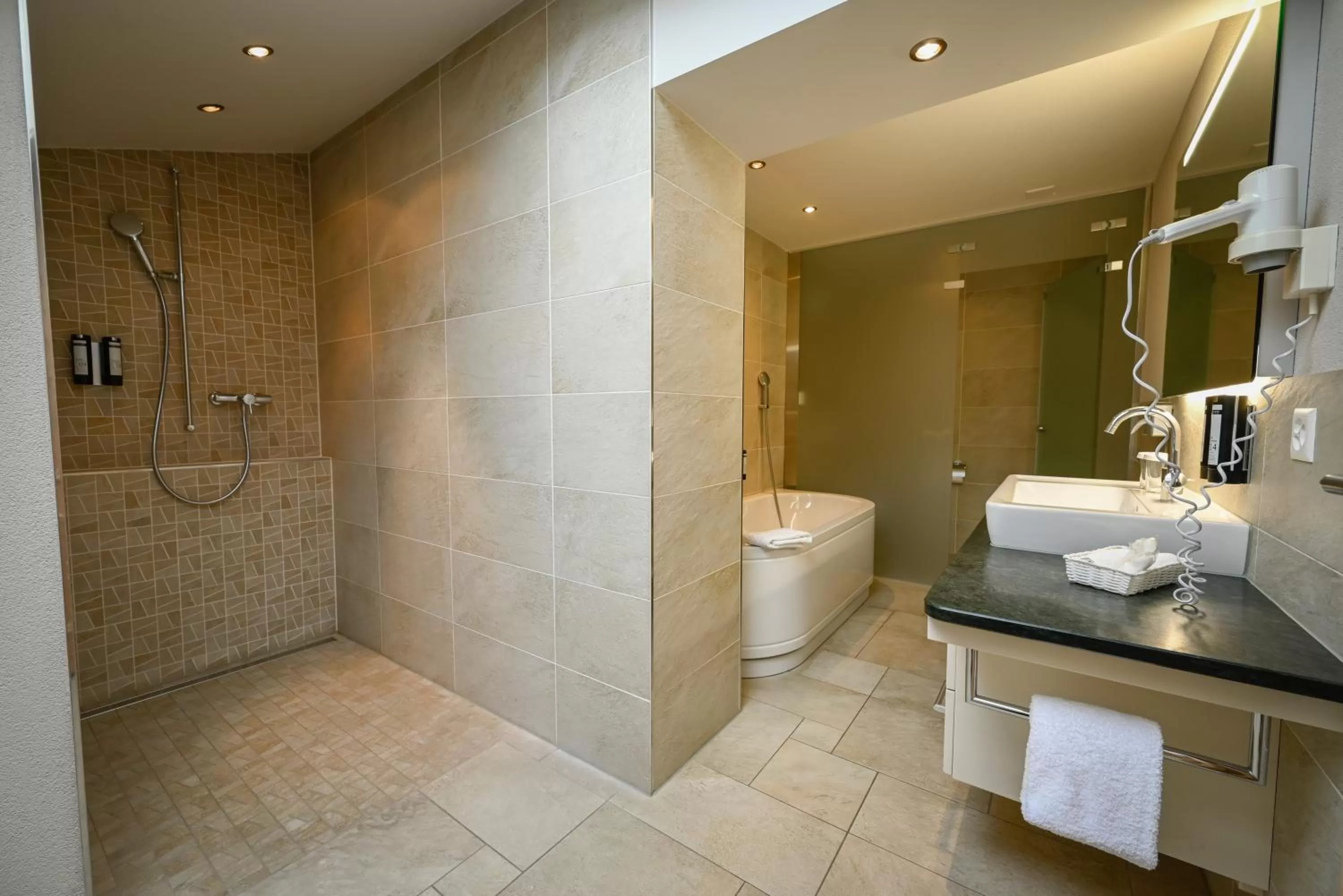 Bathroom in Romantik Hotel Schweizerhof