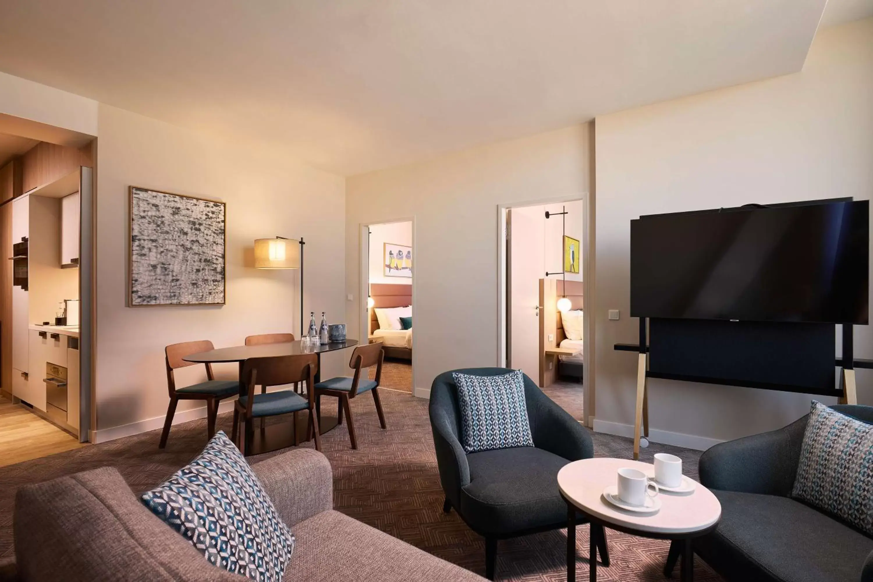 Two-Bedroom Apartment in Adina Apartment Hotel Munich Two-Bedroom Apartment in Adina Apartment Hotel Munich