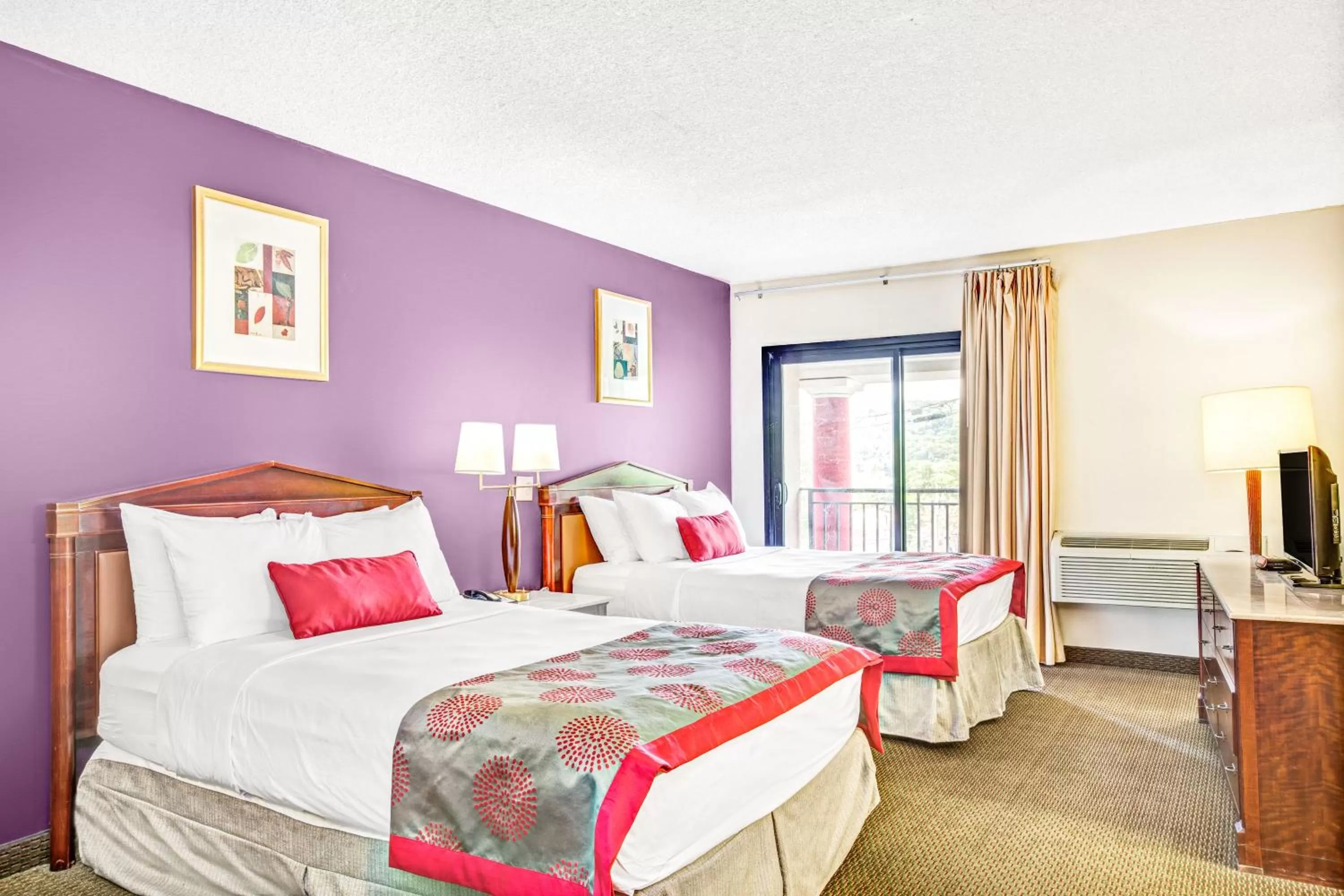 Bedroom, Bed in Ramada by Wyndham Rockaway