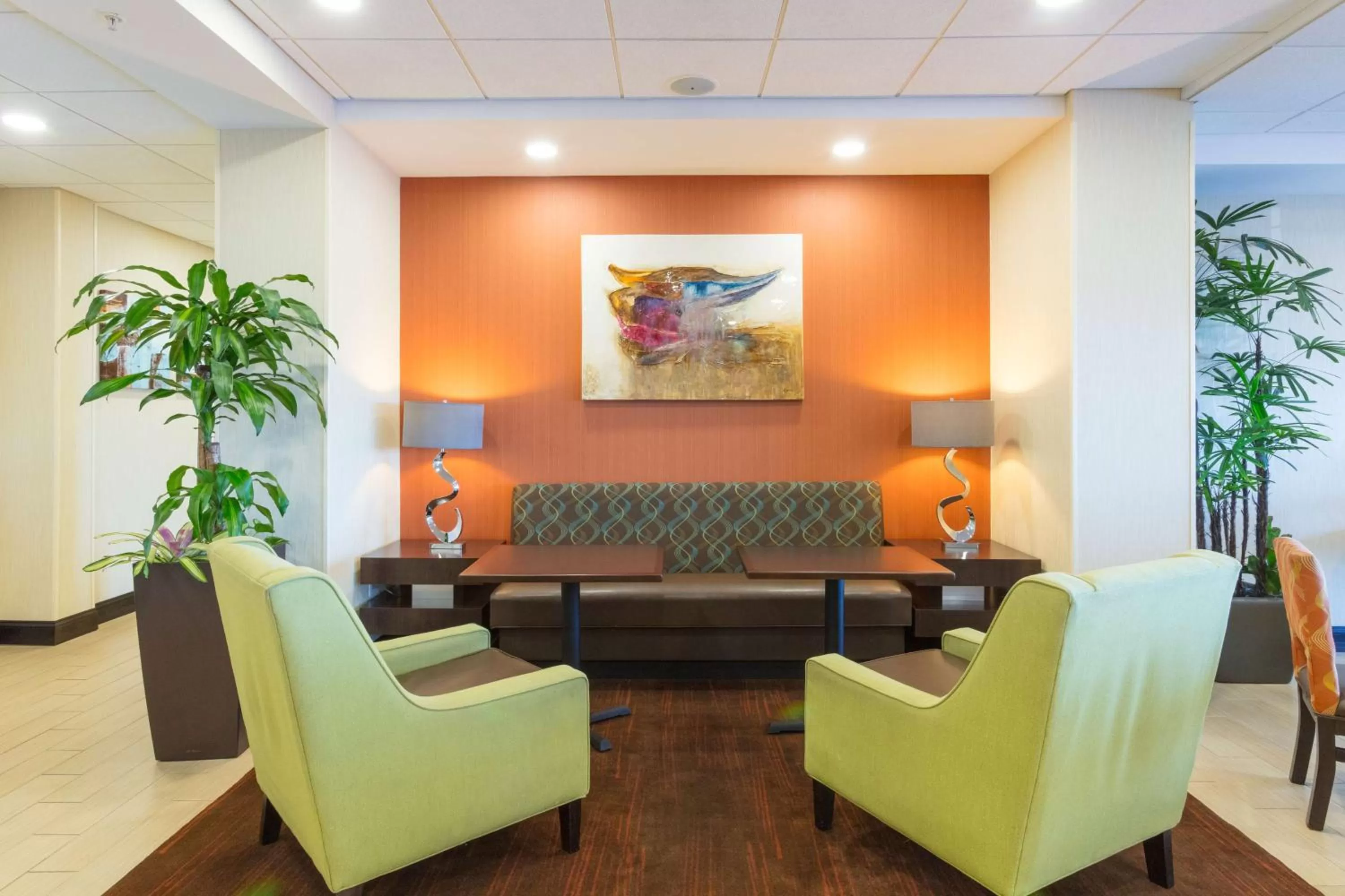 Lobby or reception in Hampton Inn Daytona Beach/Beachfront