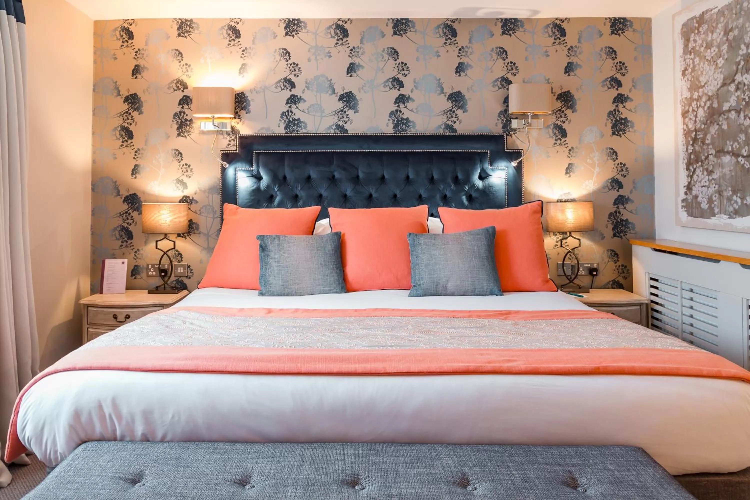 Bed in Thornton Hall Hotel & Spa