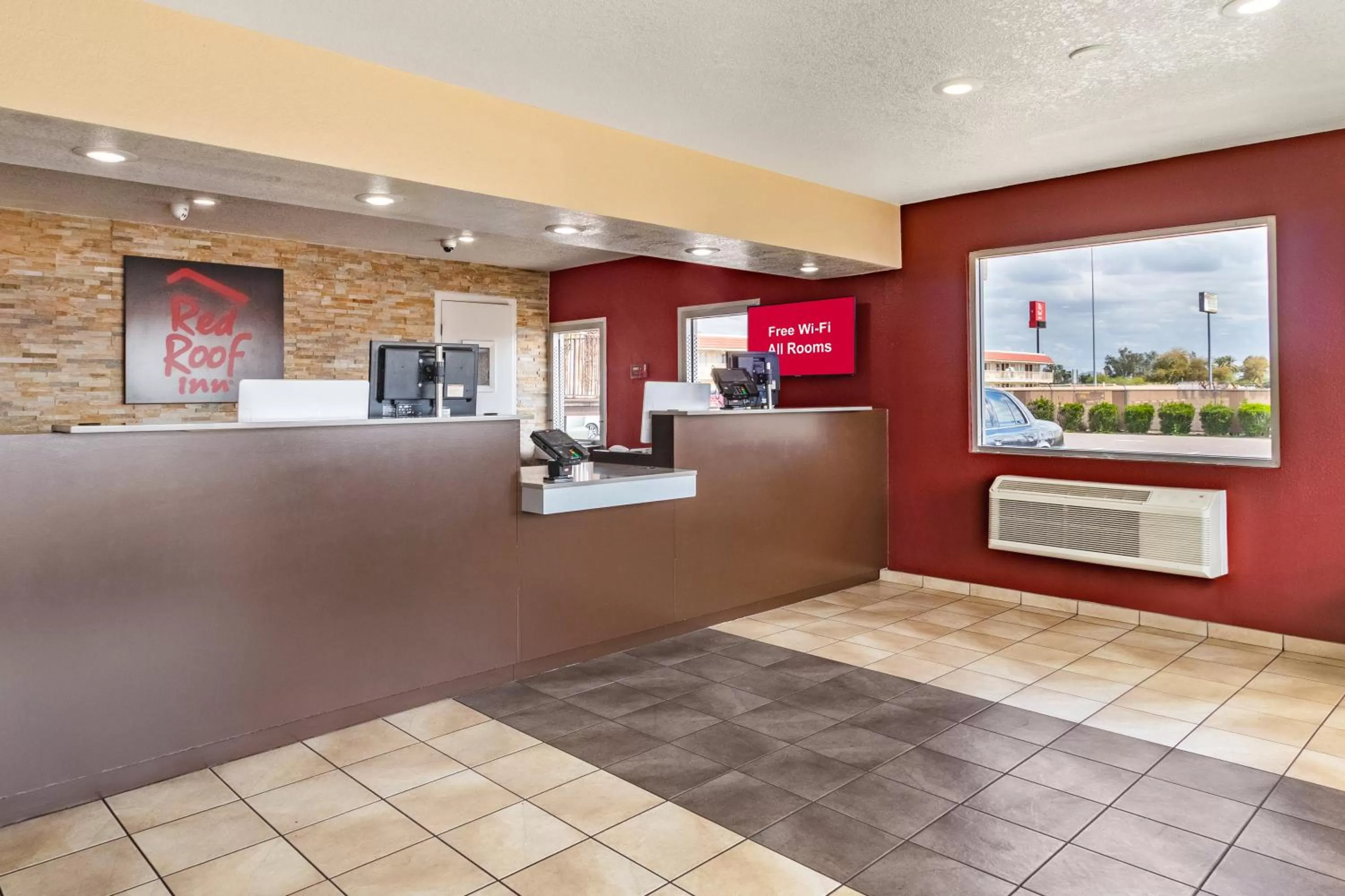 Lobby or reception in Red Roof Inn Phoenix- Midtown