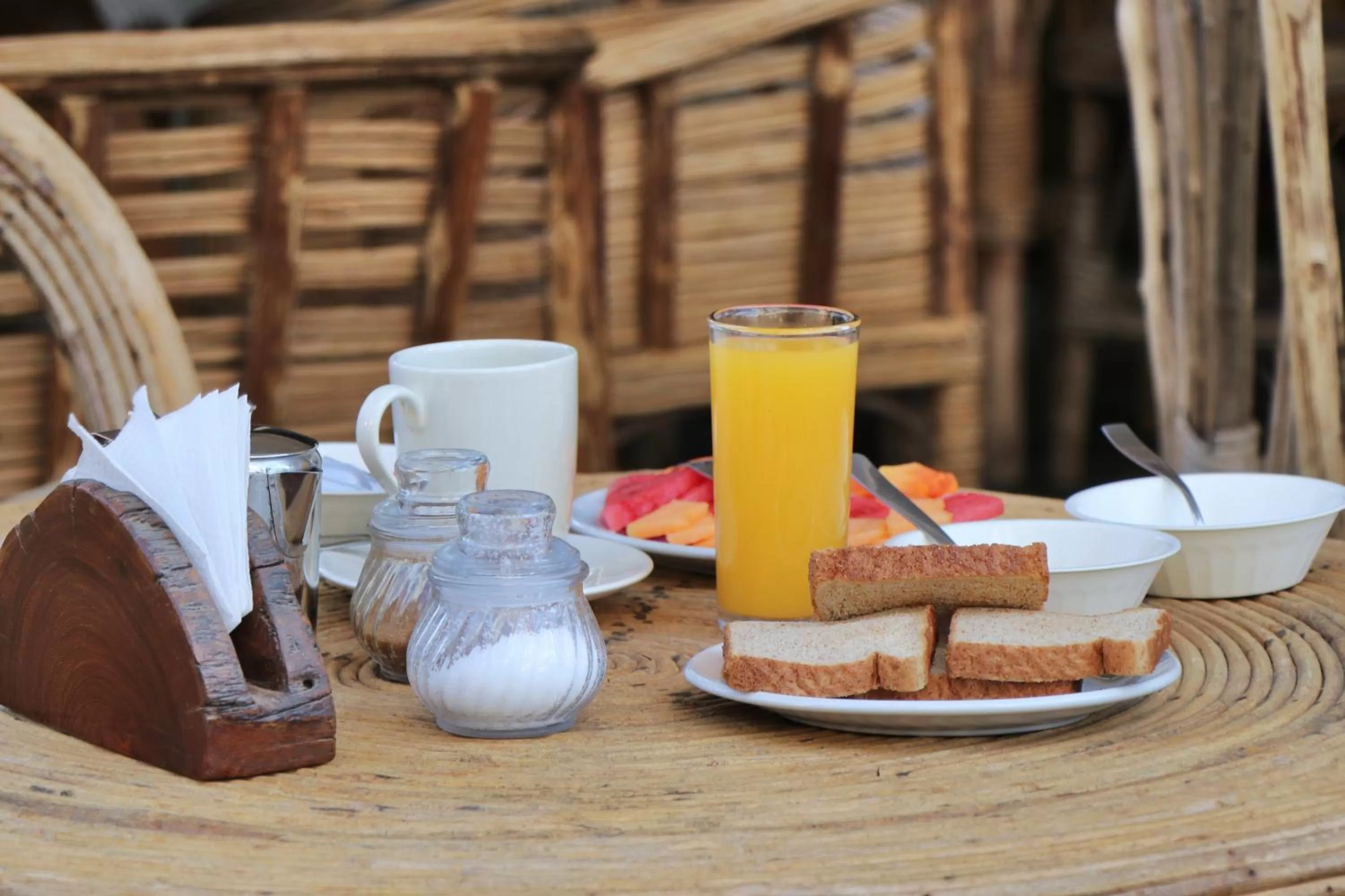 Continental breakfast in Punta Zicatela Hotel - Adults Only