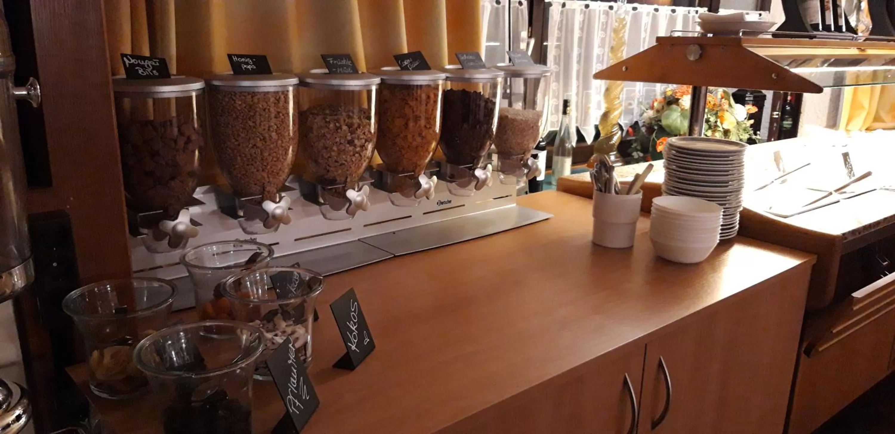 Buffet breakfast in Alemannenhof Hotel Engel