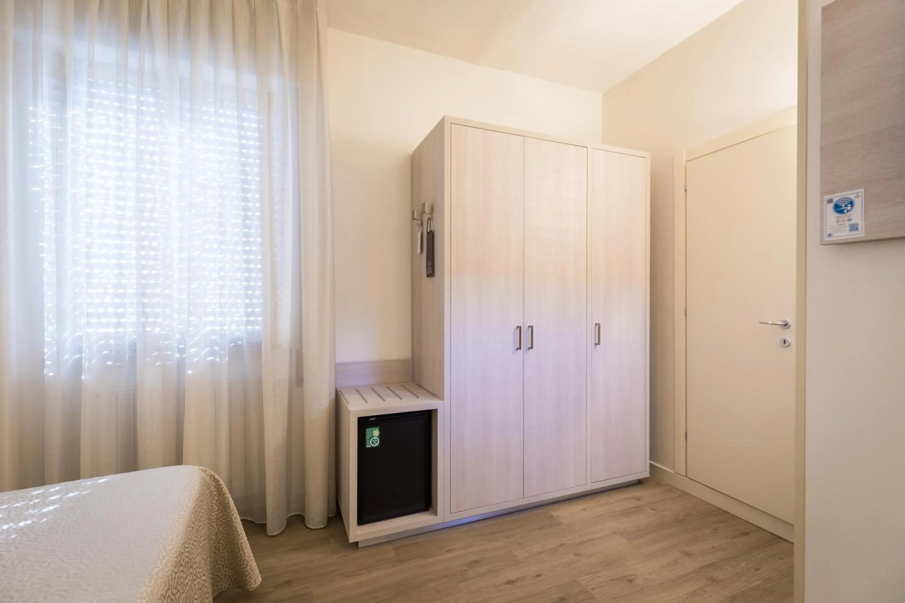 Decorative detail, Bed in Hotel Pardini