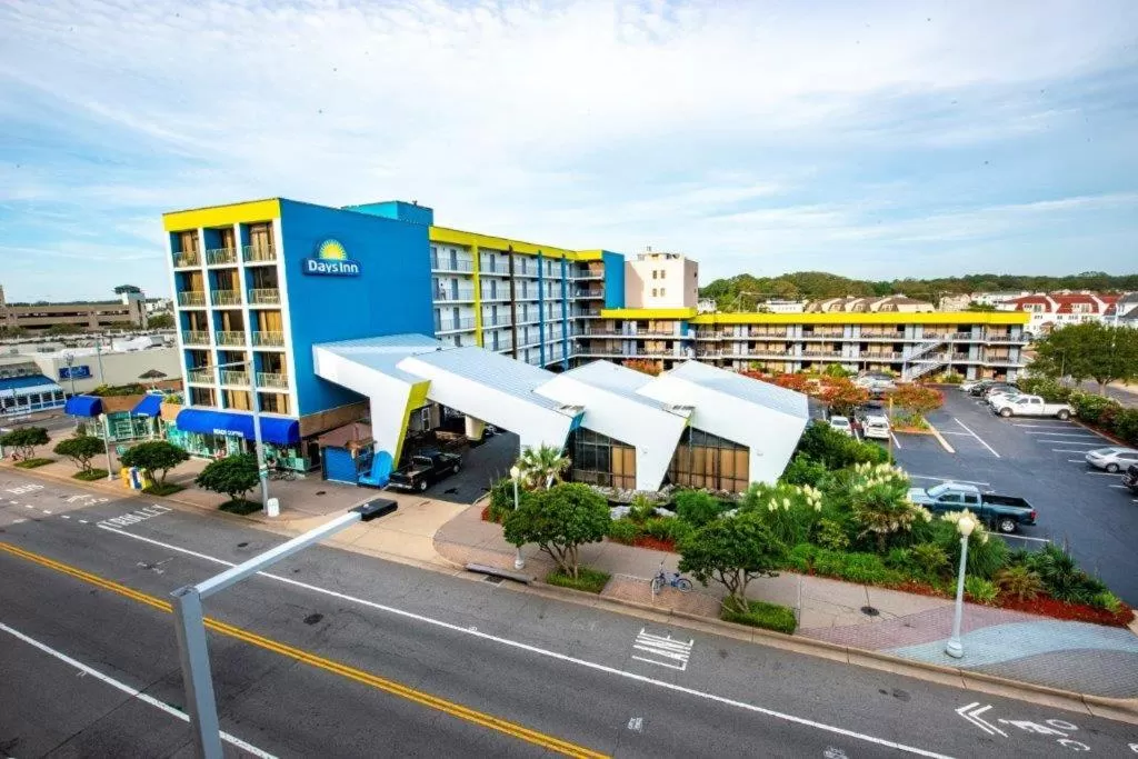 Property building in Days Inn by Wyndham Virginia Beach At The Beach