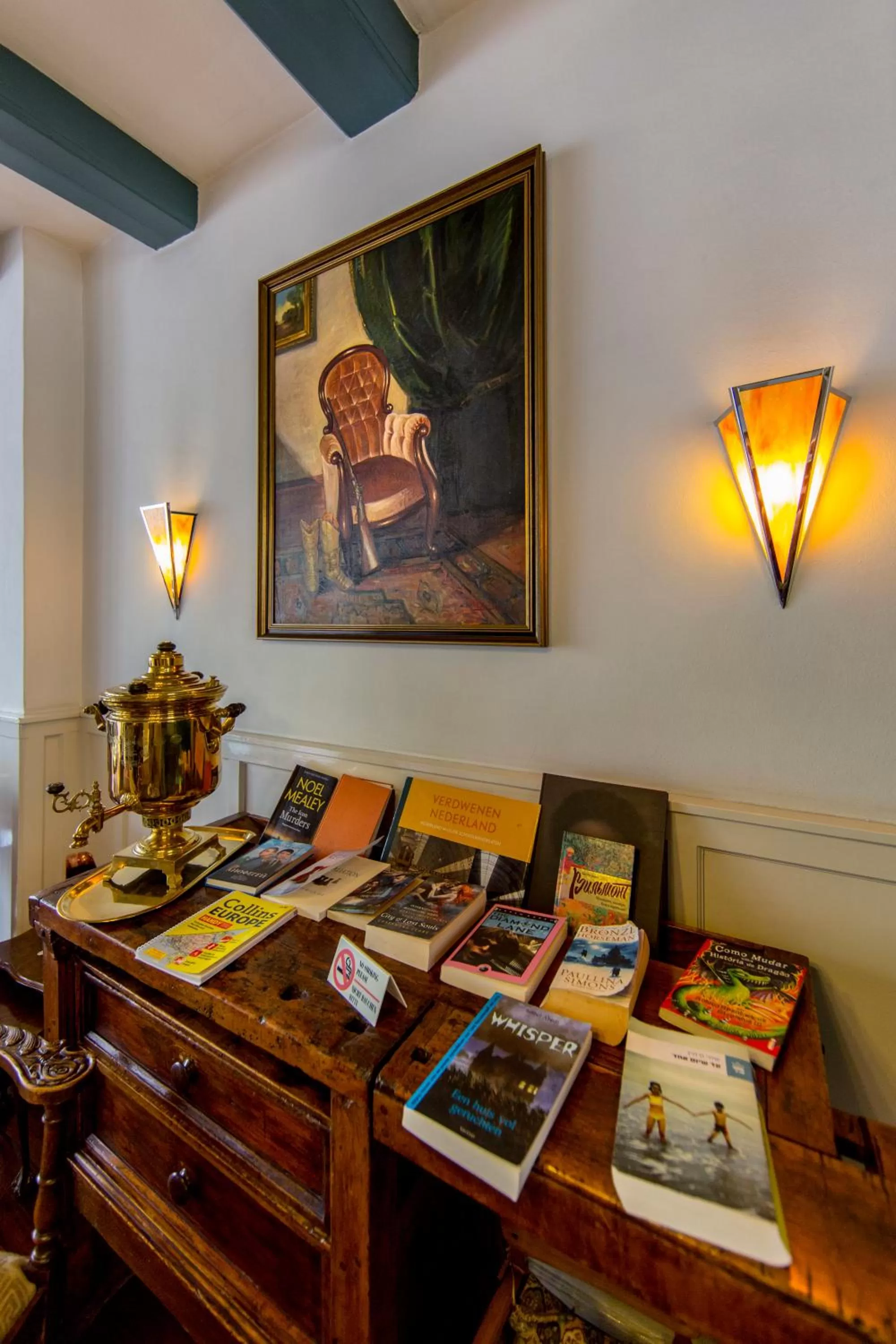 Lobby or reception in Amsterdam Wiechmann Hotel