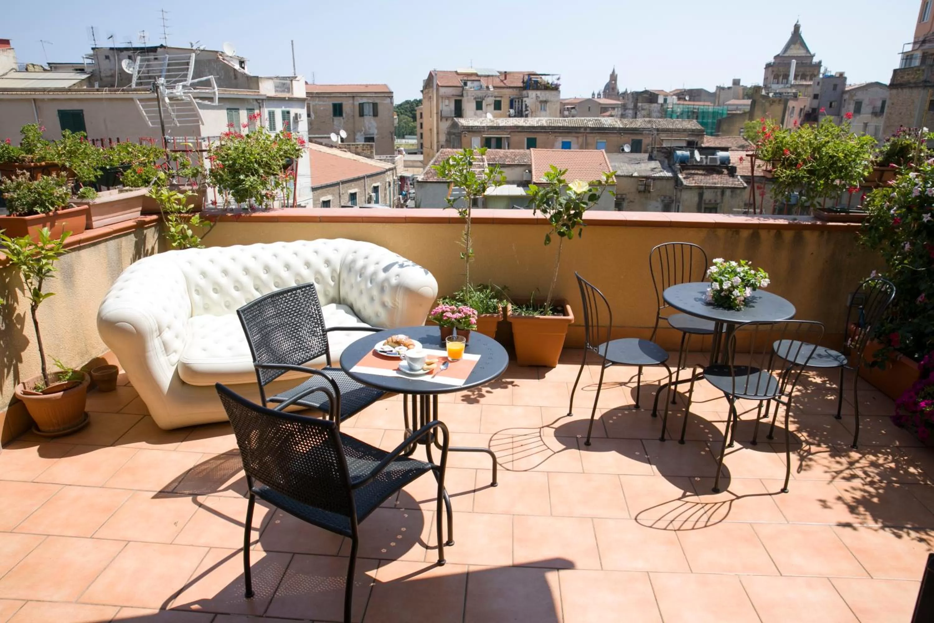 Balcony/Terrace in Residenza Normanna