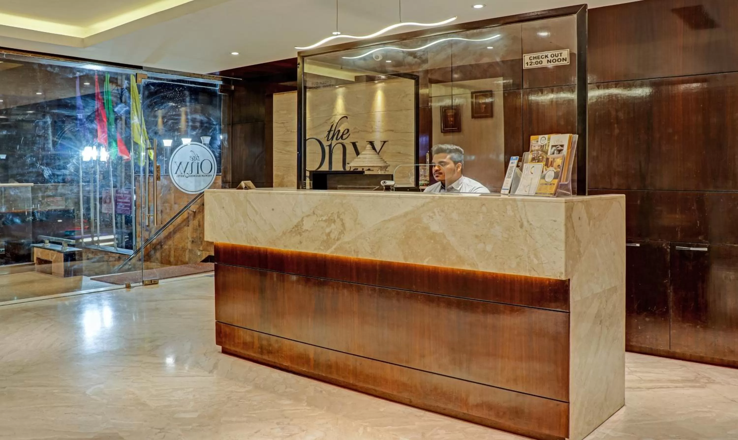 Staff in The Onyx Hotel