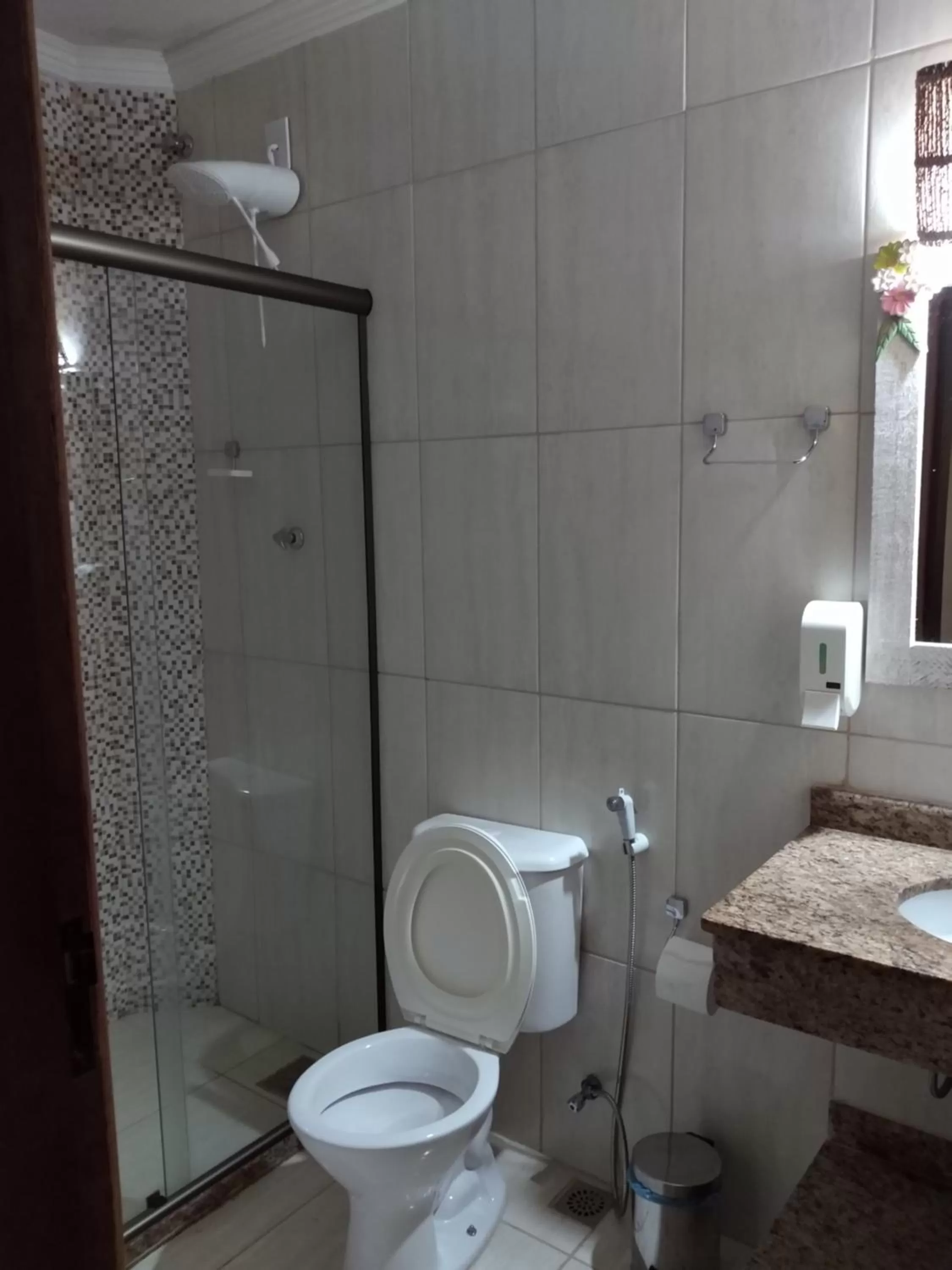 Bathroom in Pousada Solar da Serra