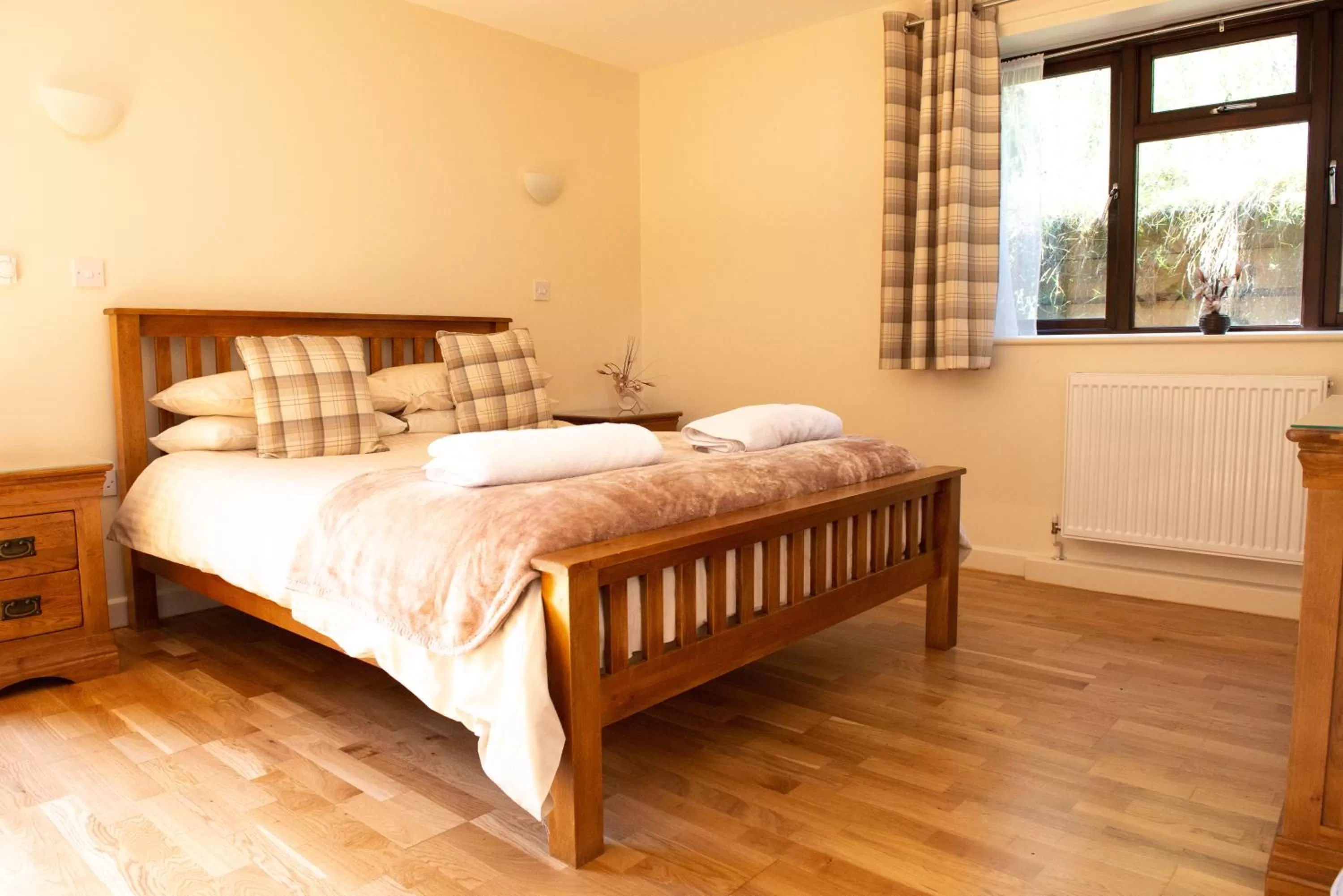 Bed in The Black Horse Inn