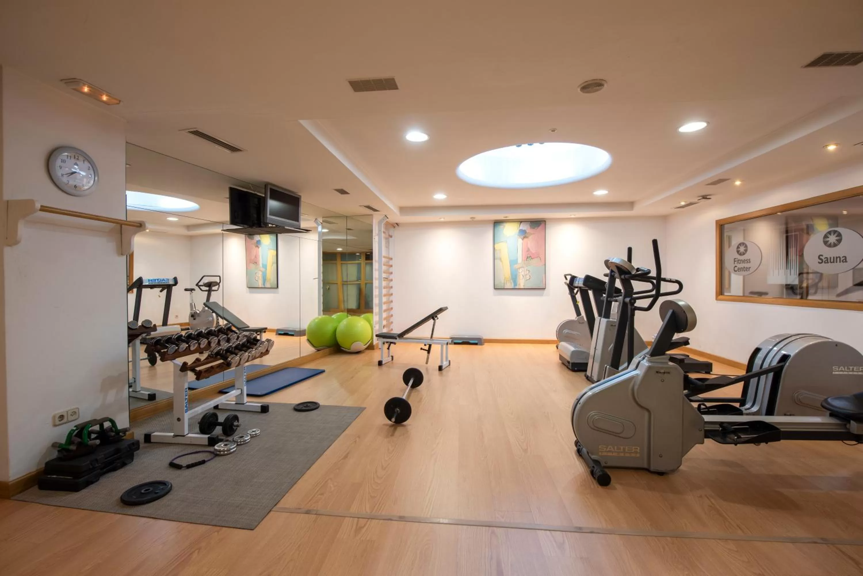 Fitness centre/facilities in Eurostars Araguaney