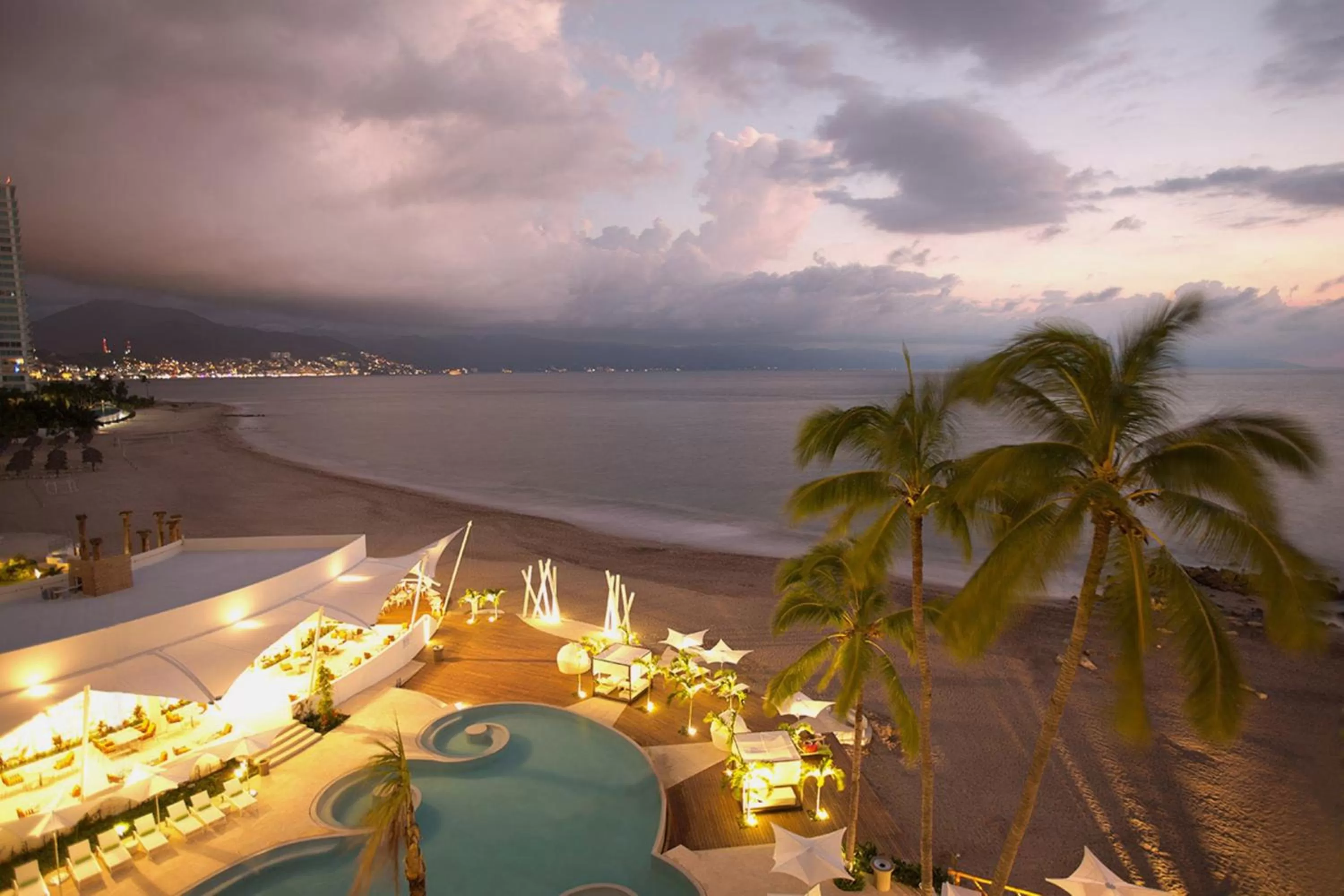 Swimming pool in The Hacienda at Krystal Grand Puerto Vallarta- All Inclusive