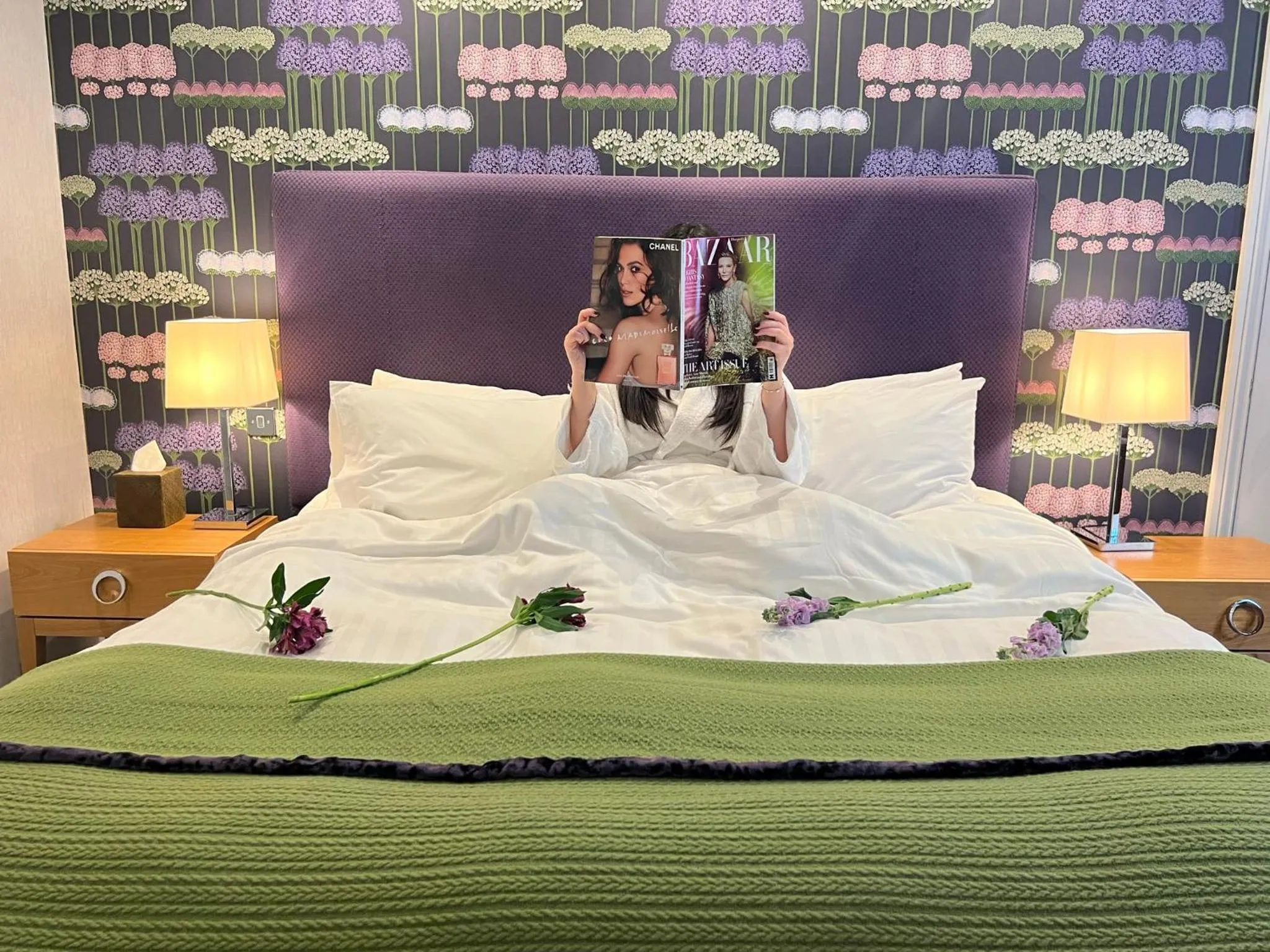 Bed in Rowhill Grange Hotel & Utopia Spa