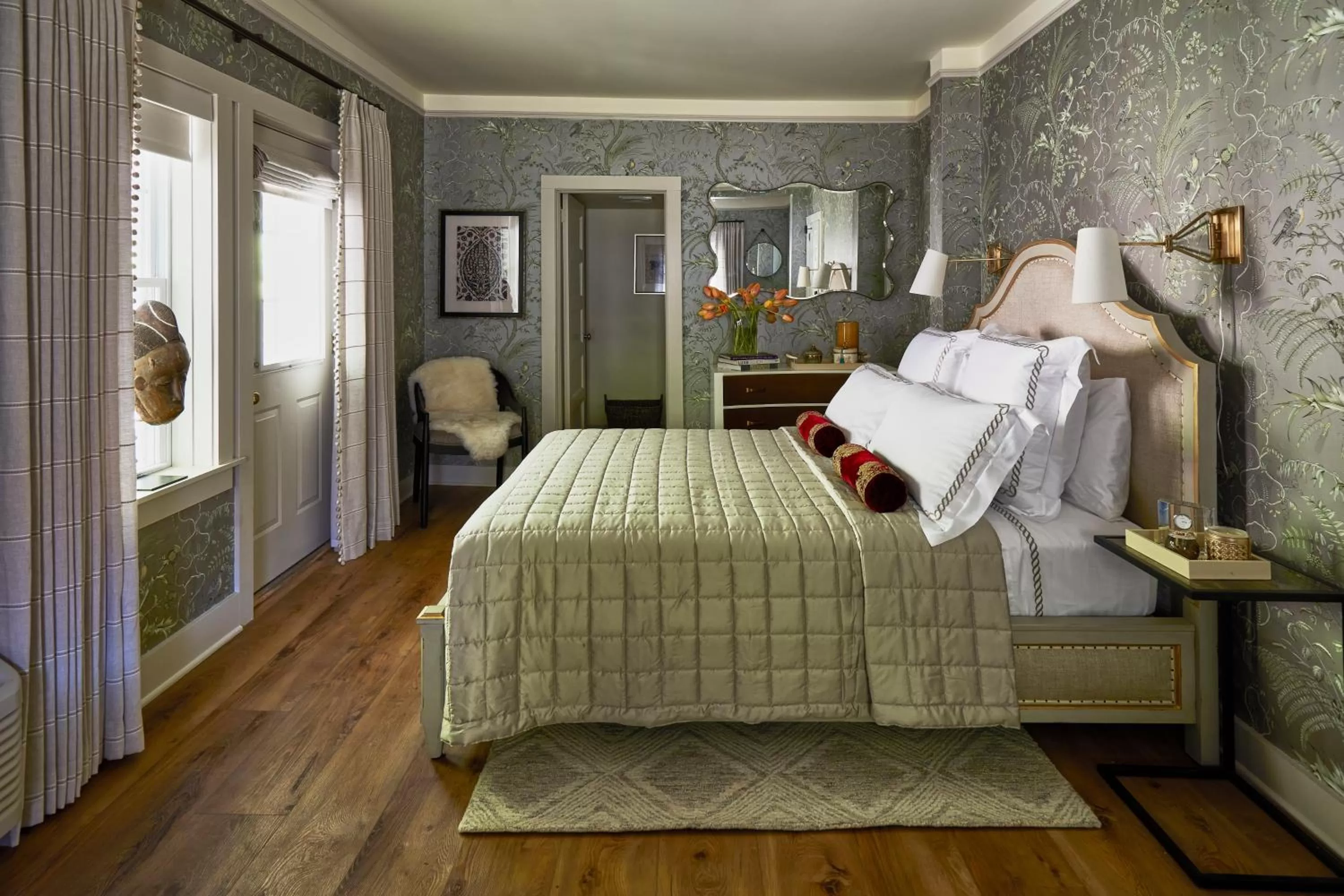 Bedroom, Bed in The Cornell Inn, Lenox & The Berkshires