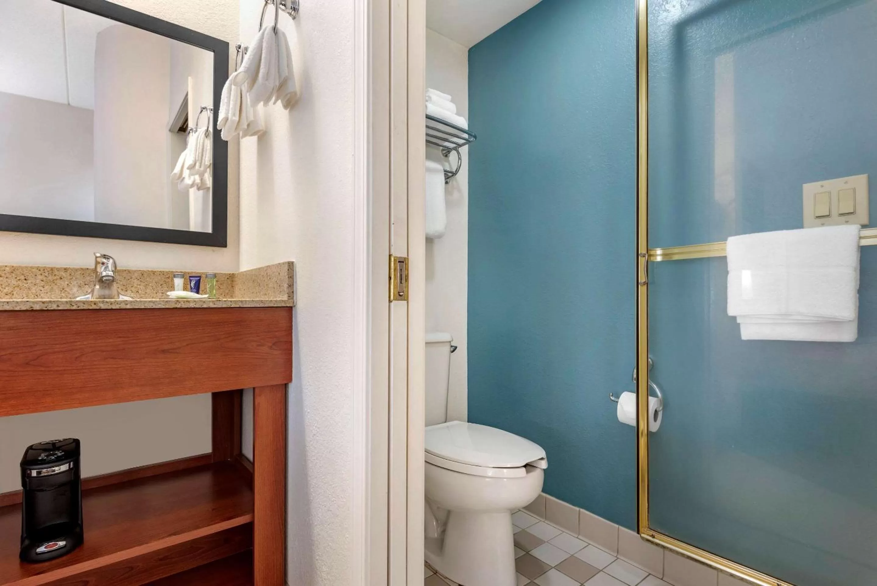 Shower in Sleep Inn Amherst - Buffalo North near University