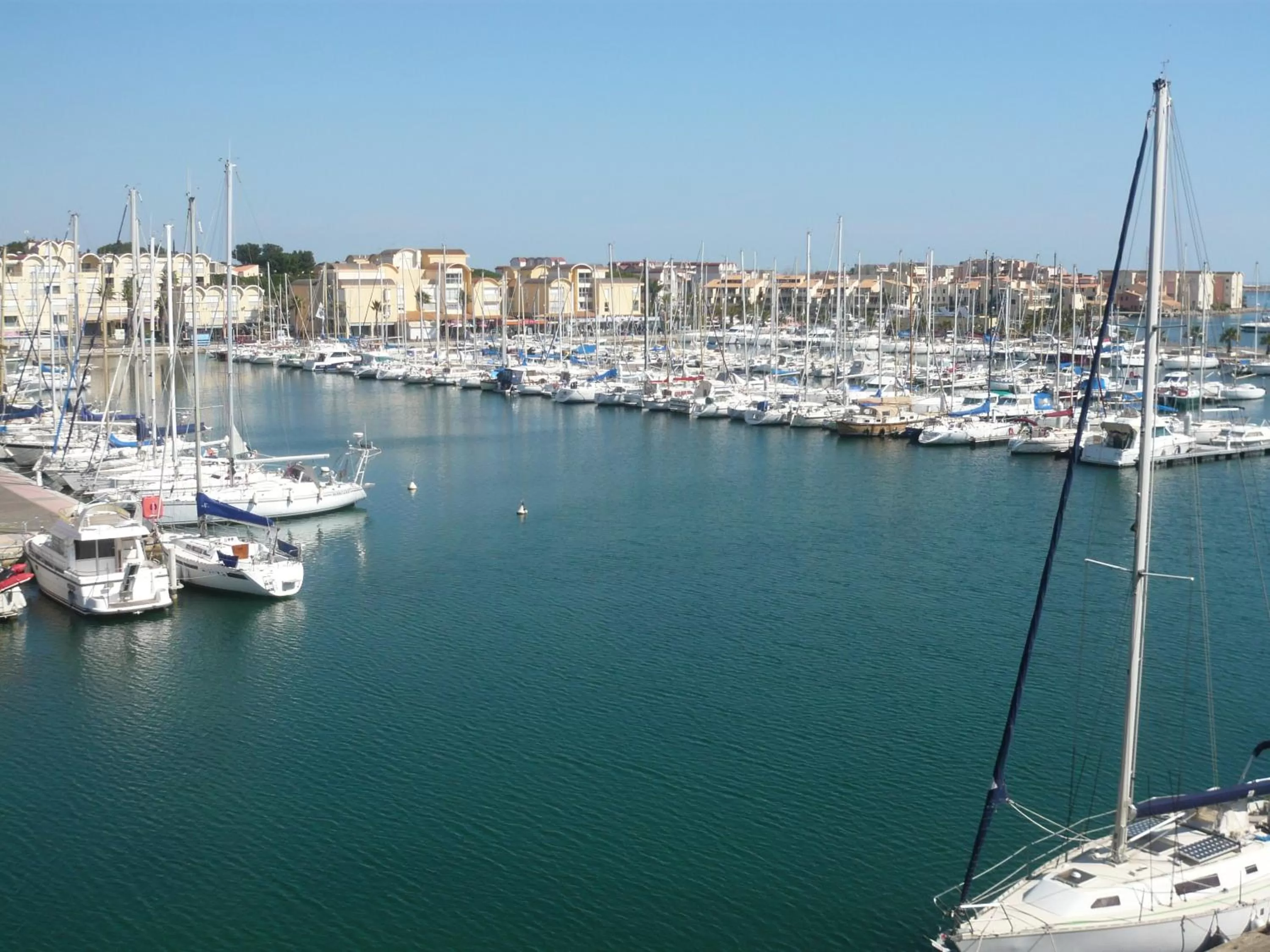 Sea view in Hôtel Port Beach