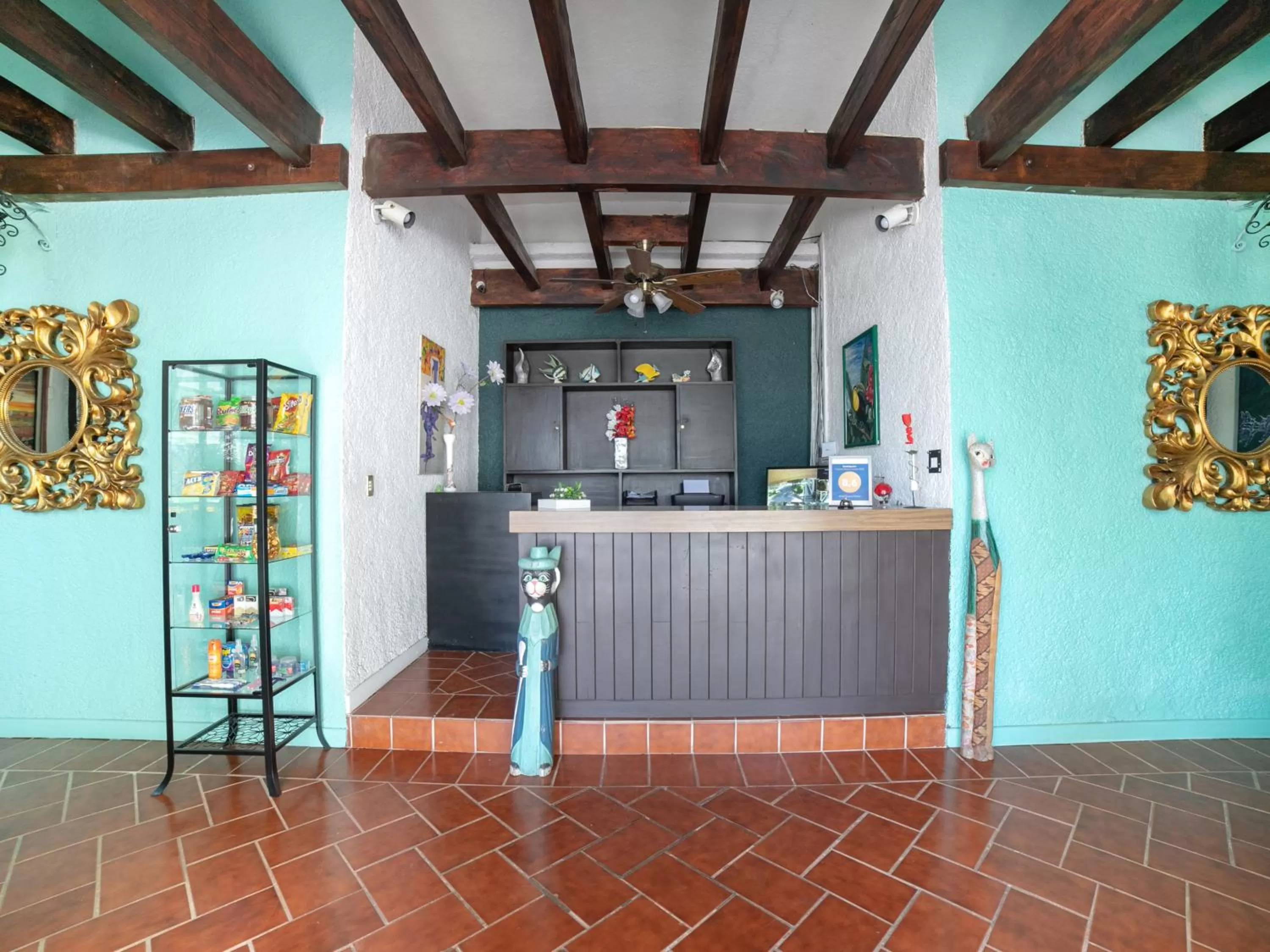 Lobby or reception in Hotel Teques Palace