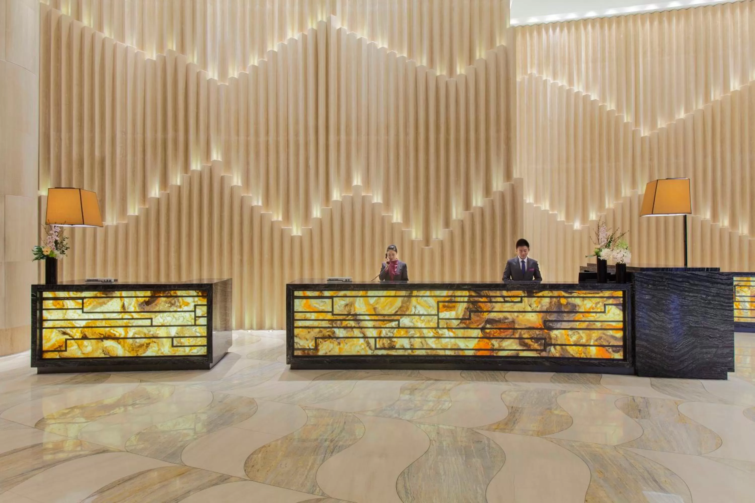 Property building in Crowne Plaza Tianjin Meijiangnan by IHG