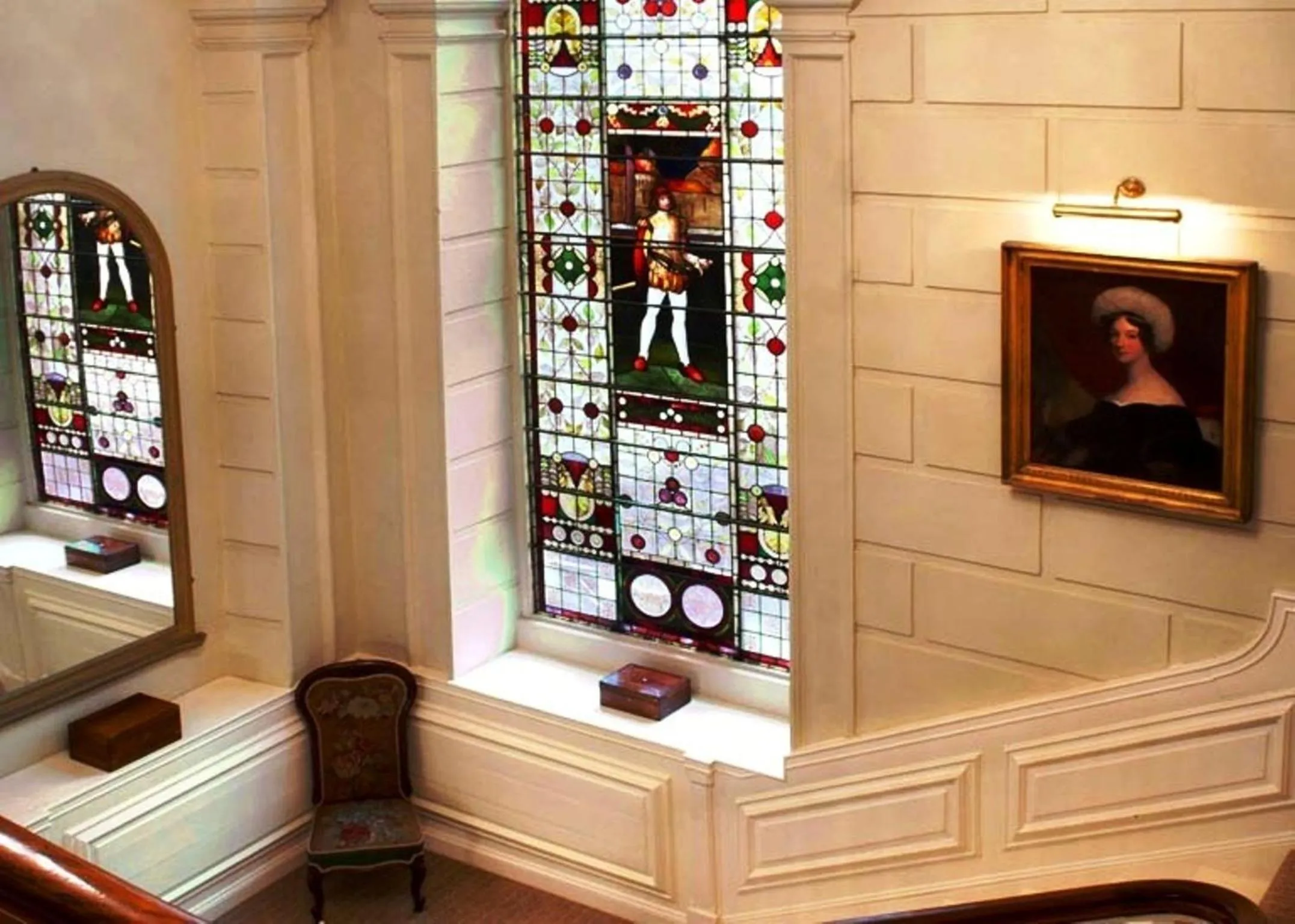 Decorative detail in Eshott Hall