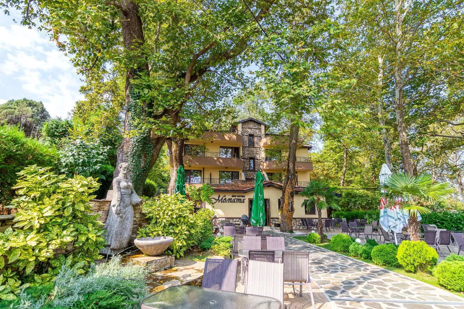 Property building in Eco Hotel Momata