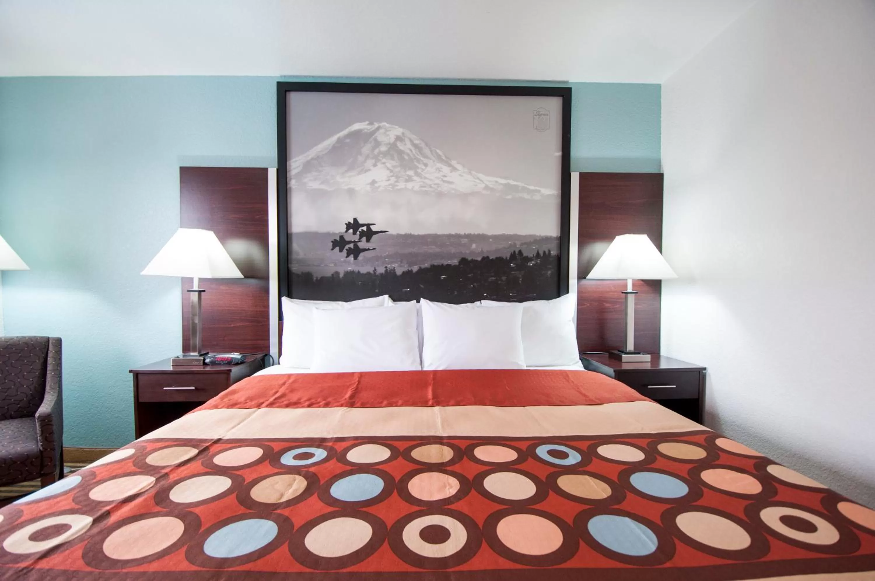 Bed in Quality Inn Wenatchee-Leavenworth