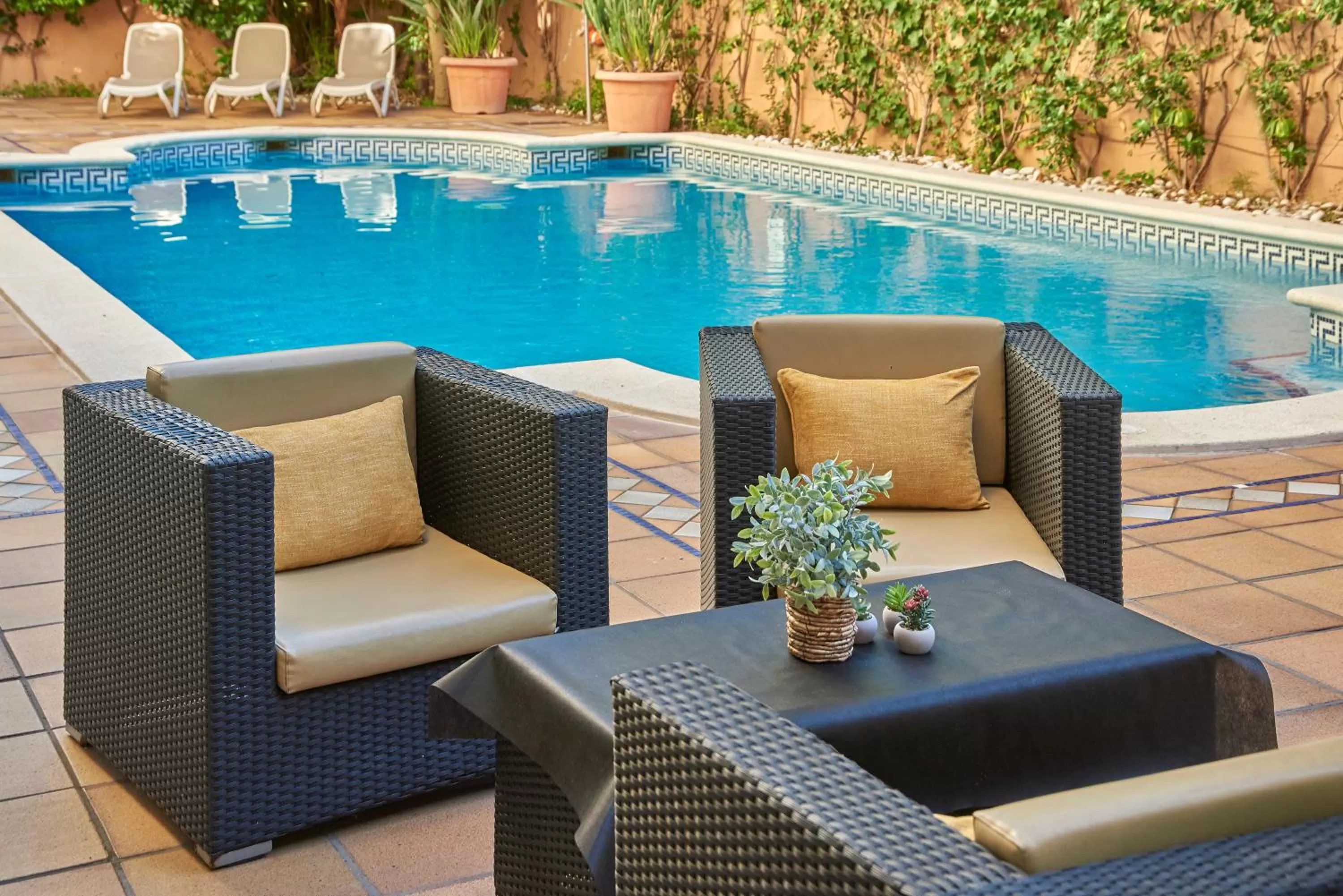 Swimming pool in URH Sitges Playa