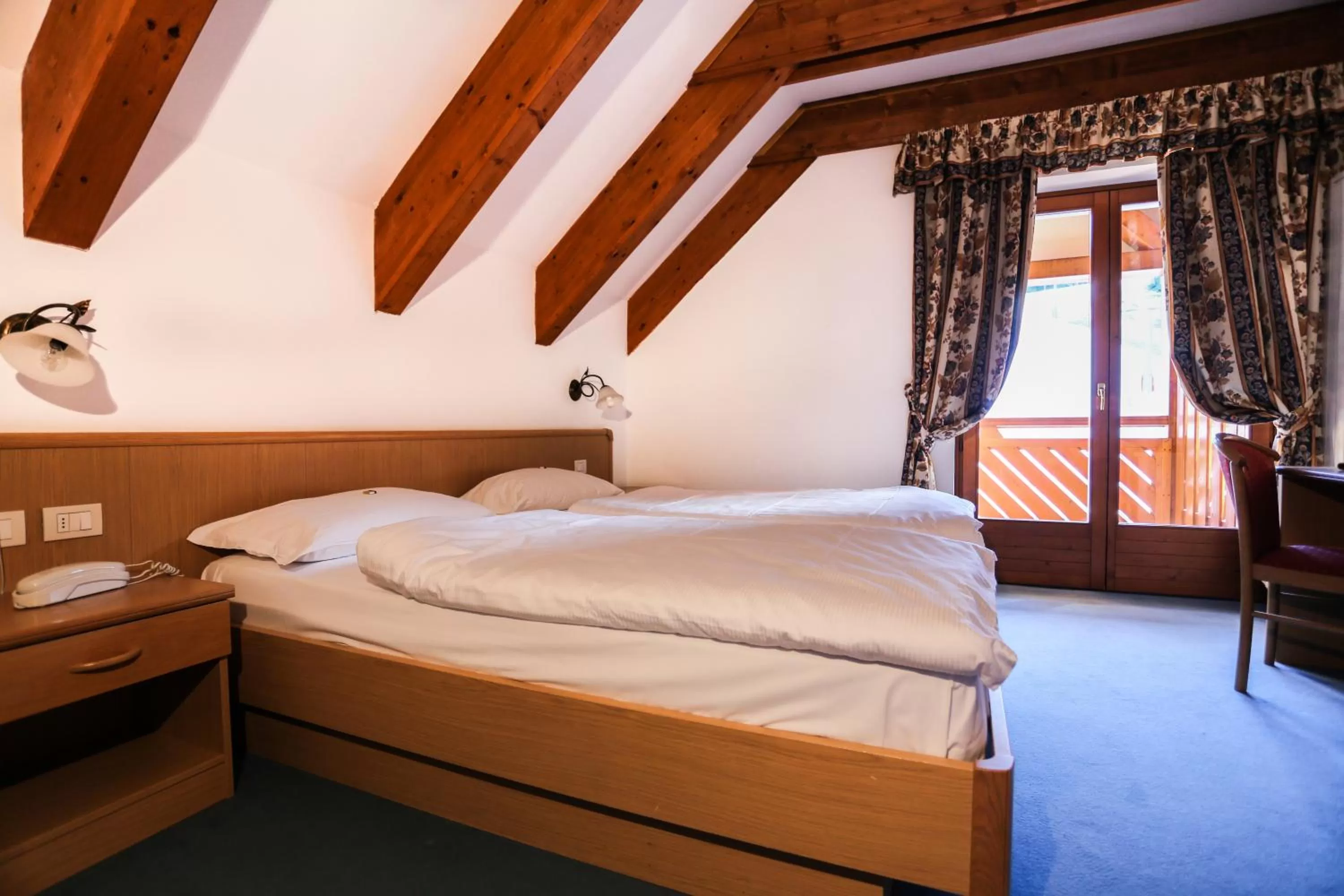 Bed in Hotel Fortini