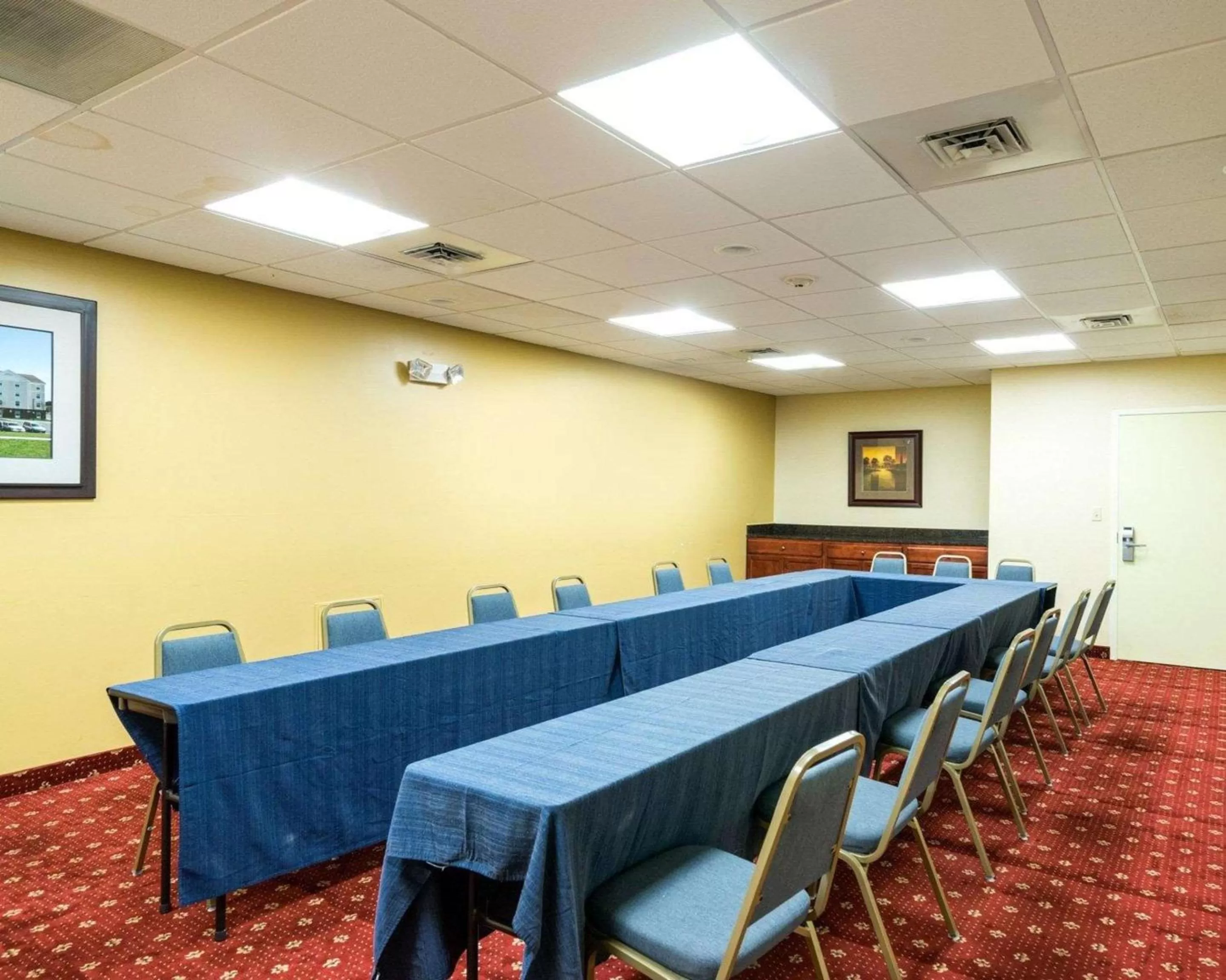 On site in Mainstay Suites Dover