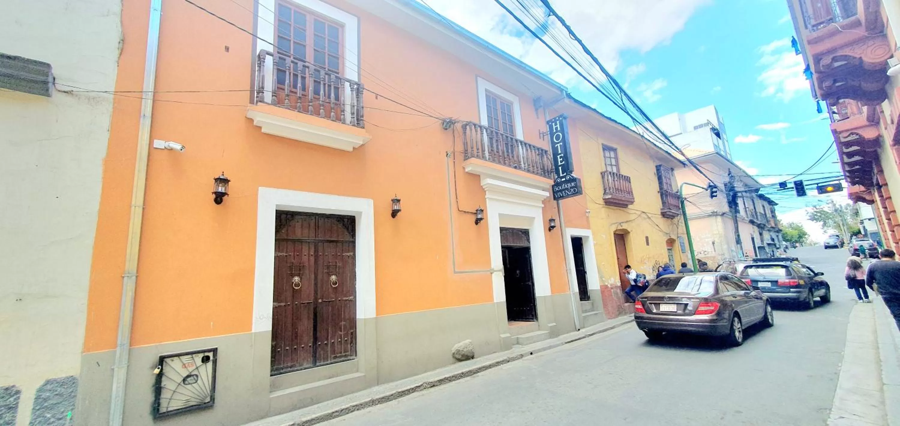 Facade/entrance in Hotel Boutique Vivenzo