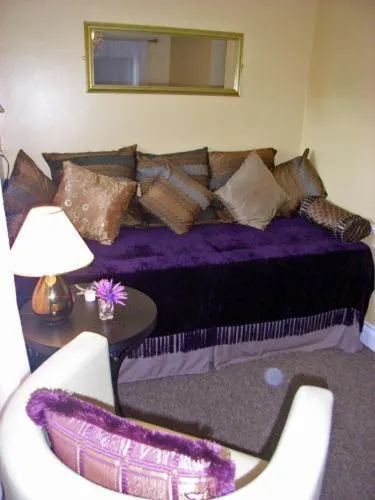 Living room in Tower House 1066