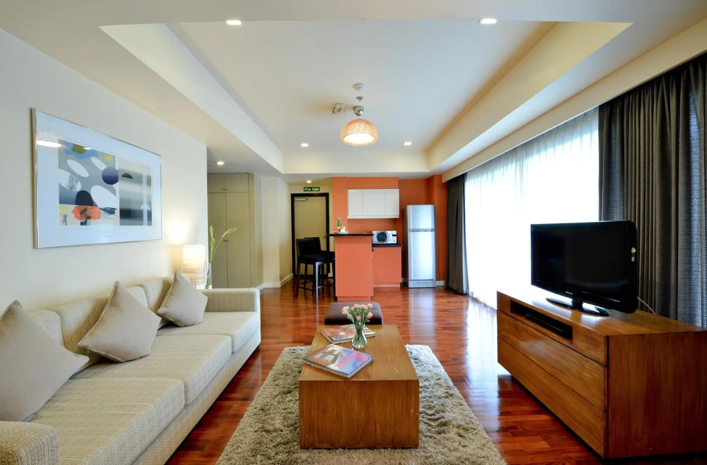 Living room in Abloom Exclusive Serviced Apartments