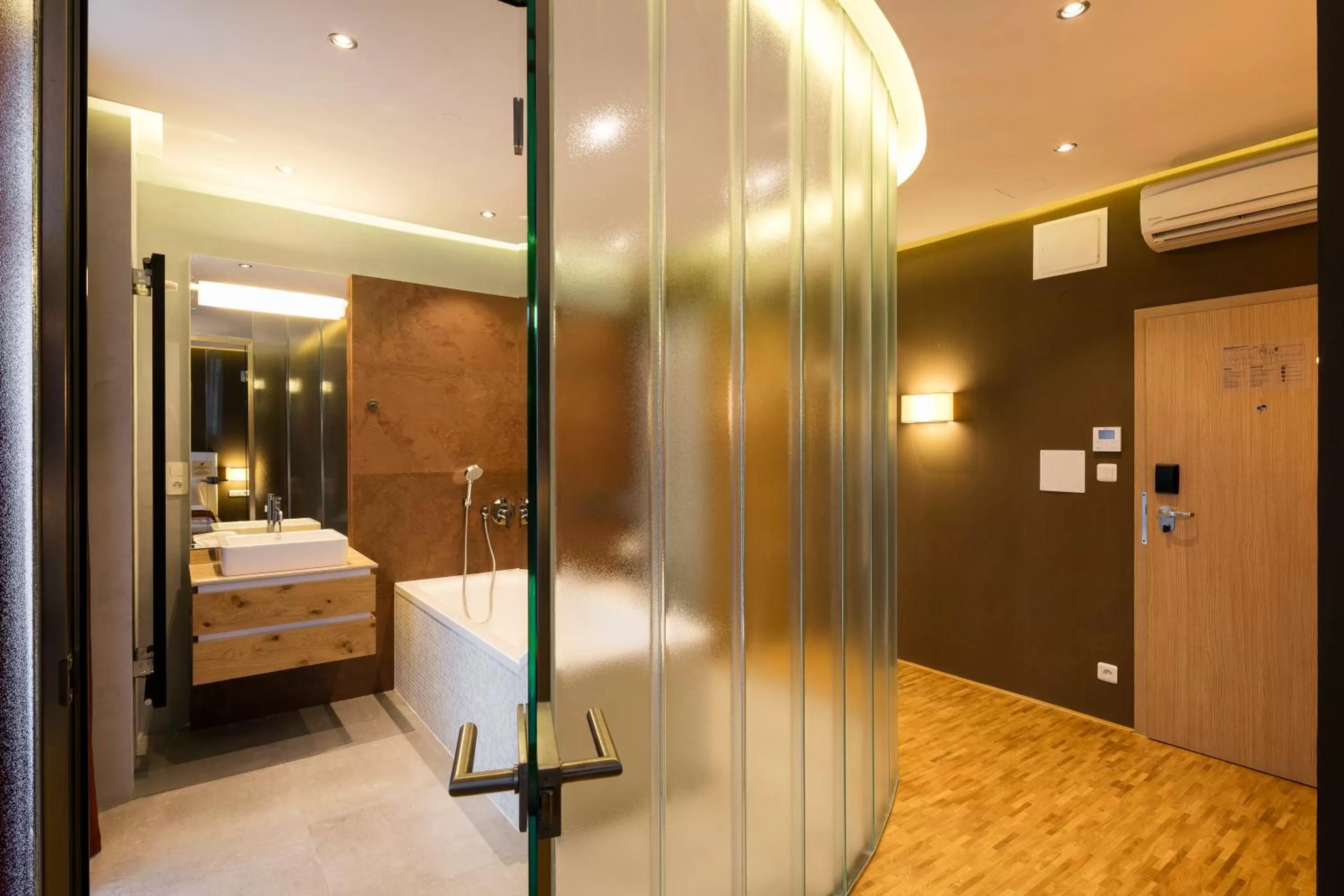 Bathroom, Bed in Pytloun Imperial Design Suites