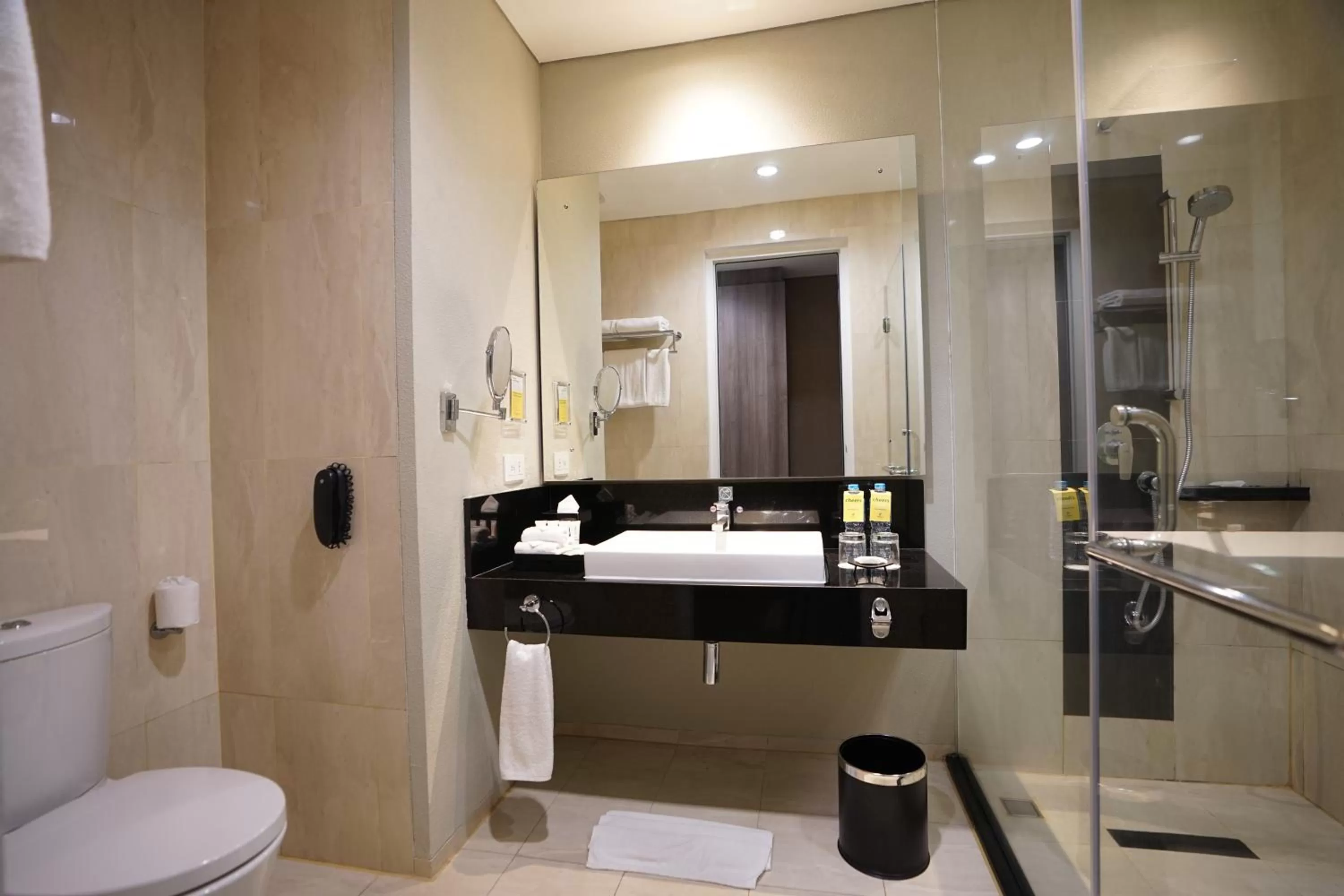Shower in Holiday Inn Bandung Pasteur by IHG