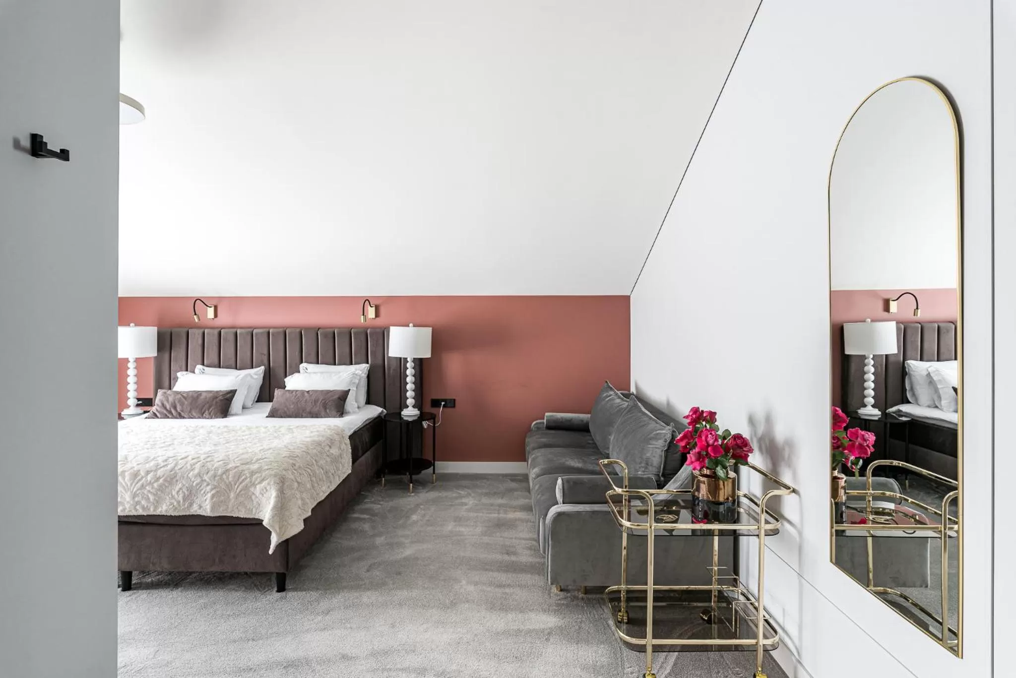 Bed in Oginski Hotel