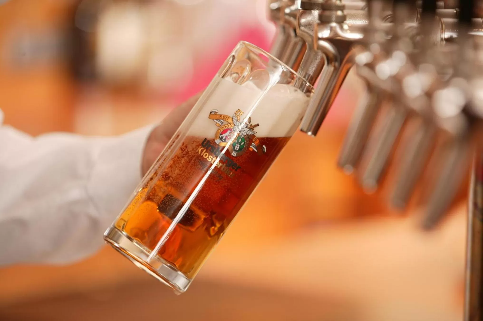 Alcoholic drinks in Klosterbräuhaus Ursberg