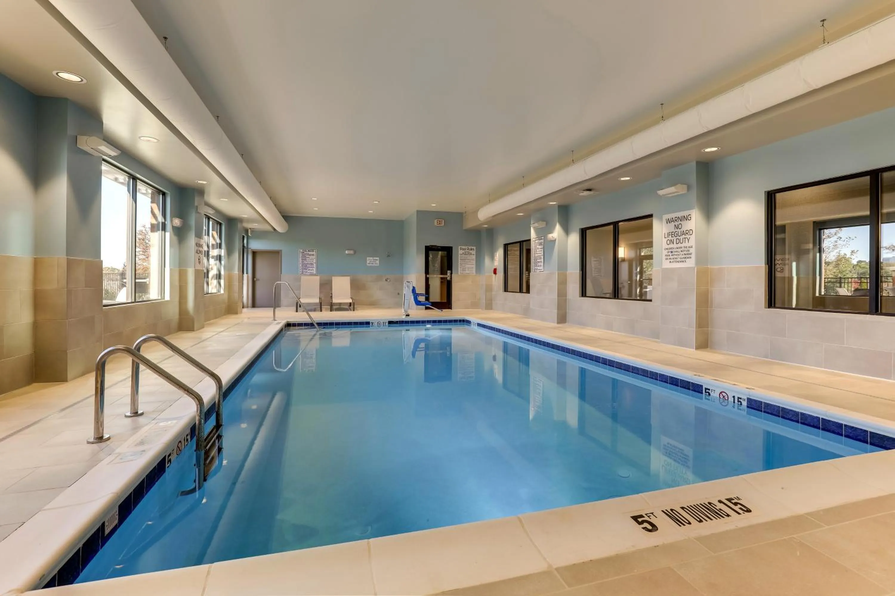 Swimming pool in Holiday Inn Express Holly Springs - Raleigh Area by IHG