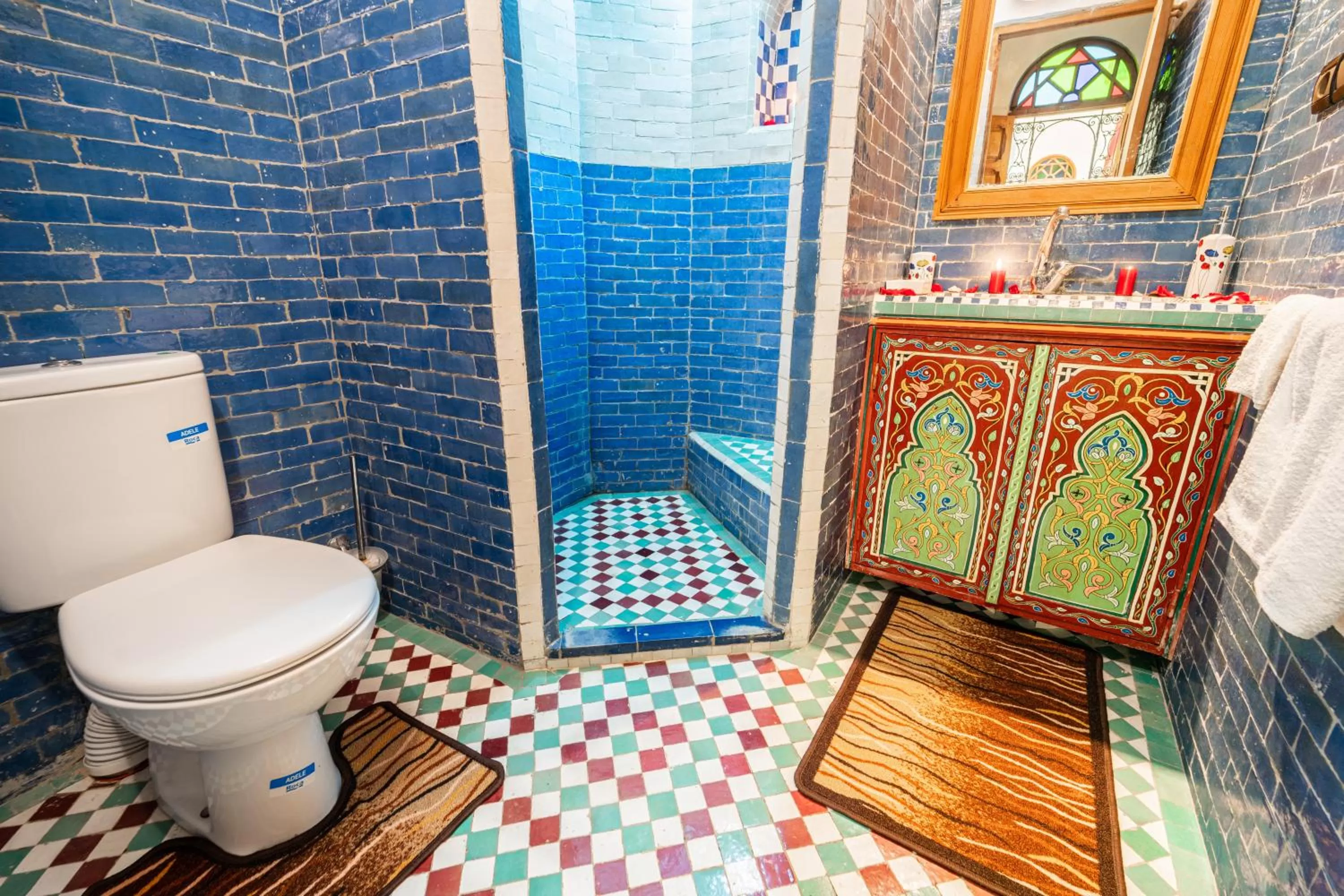 Shower in Riad Taj Salma