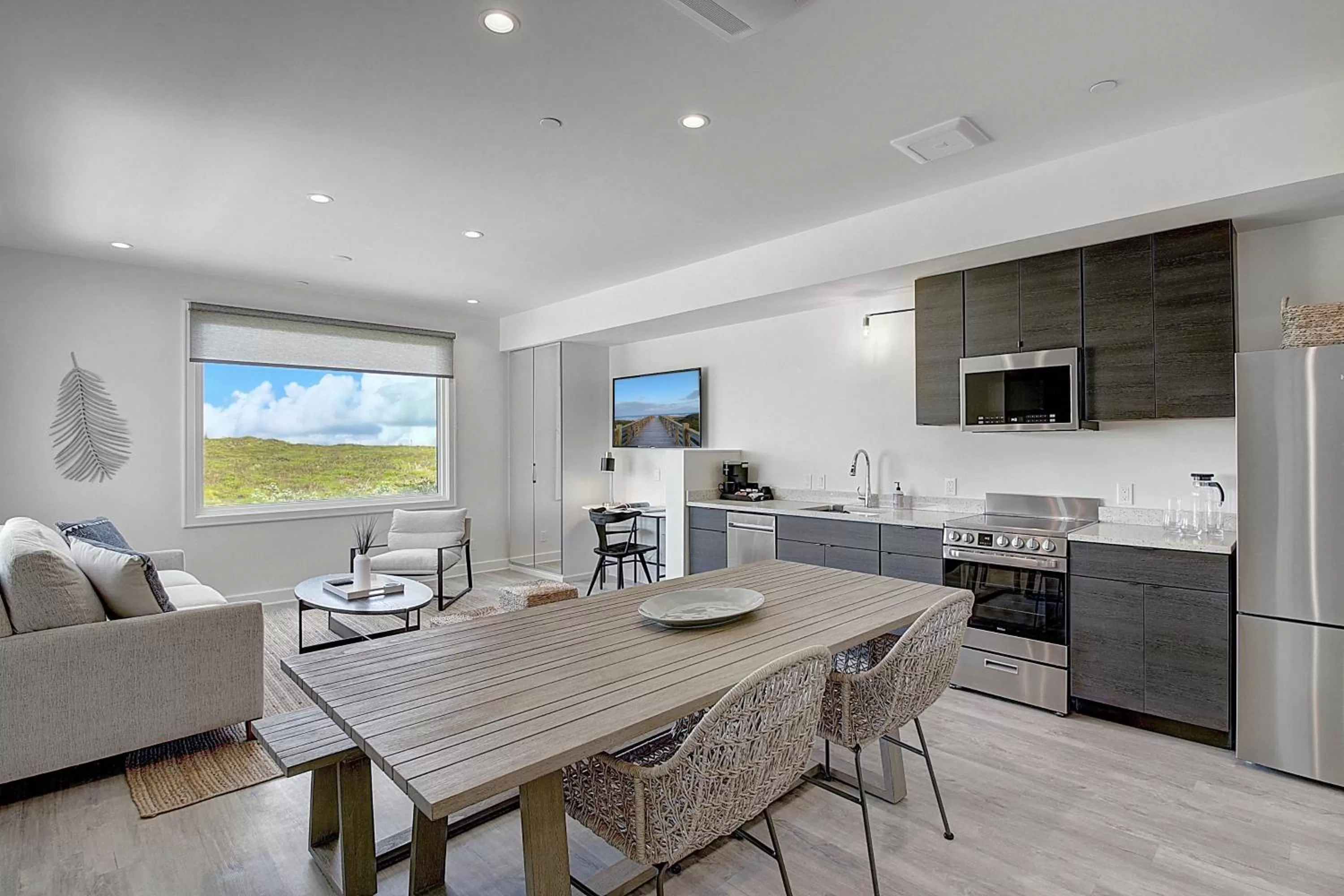 Living room in Lively Beach