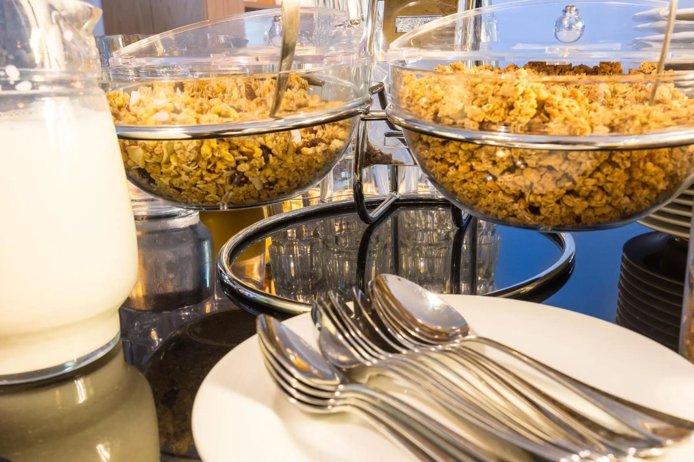 Buffet breakfast in Hotel Rheingold