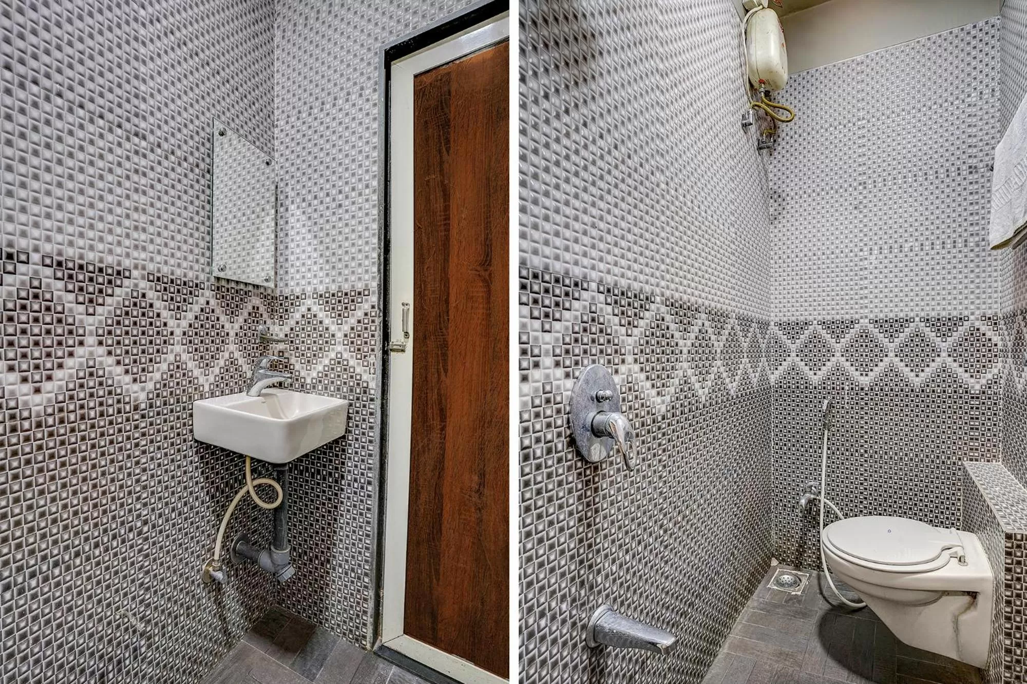 Bathroom in FabExpress Comfort stay - Nr Mumbai International Airport