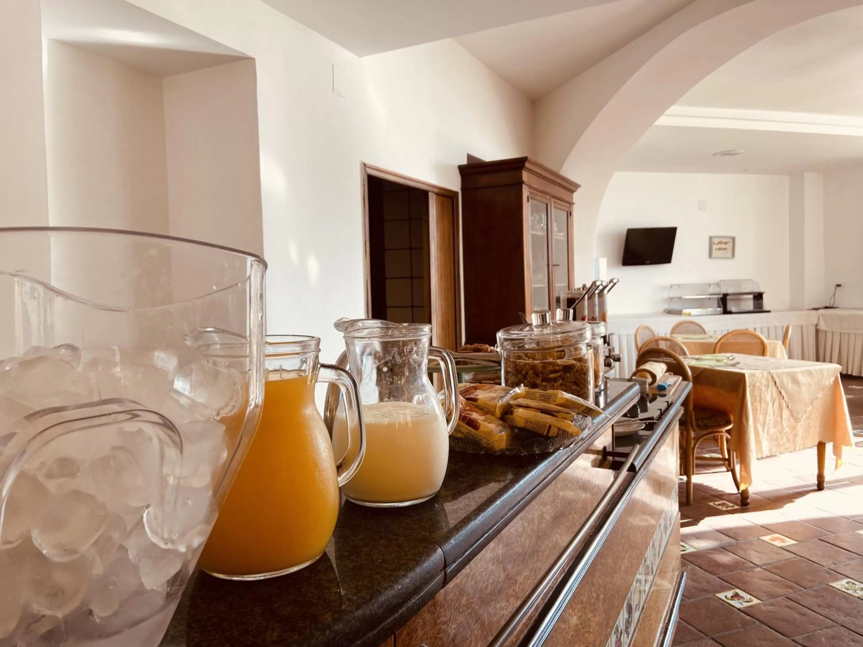 Buffet breakfast in Up Hotel