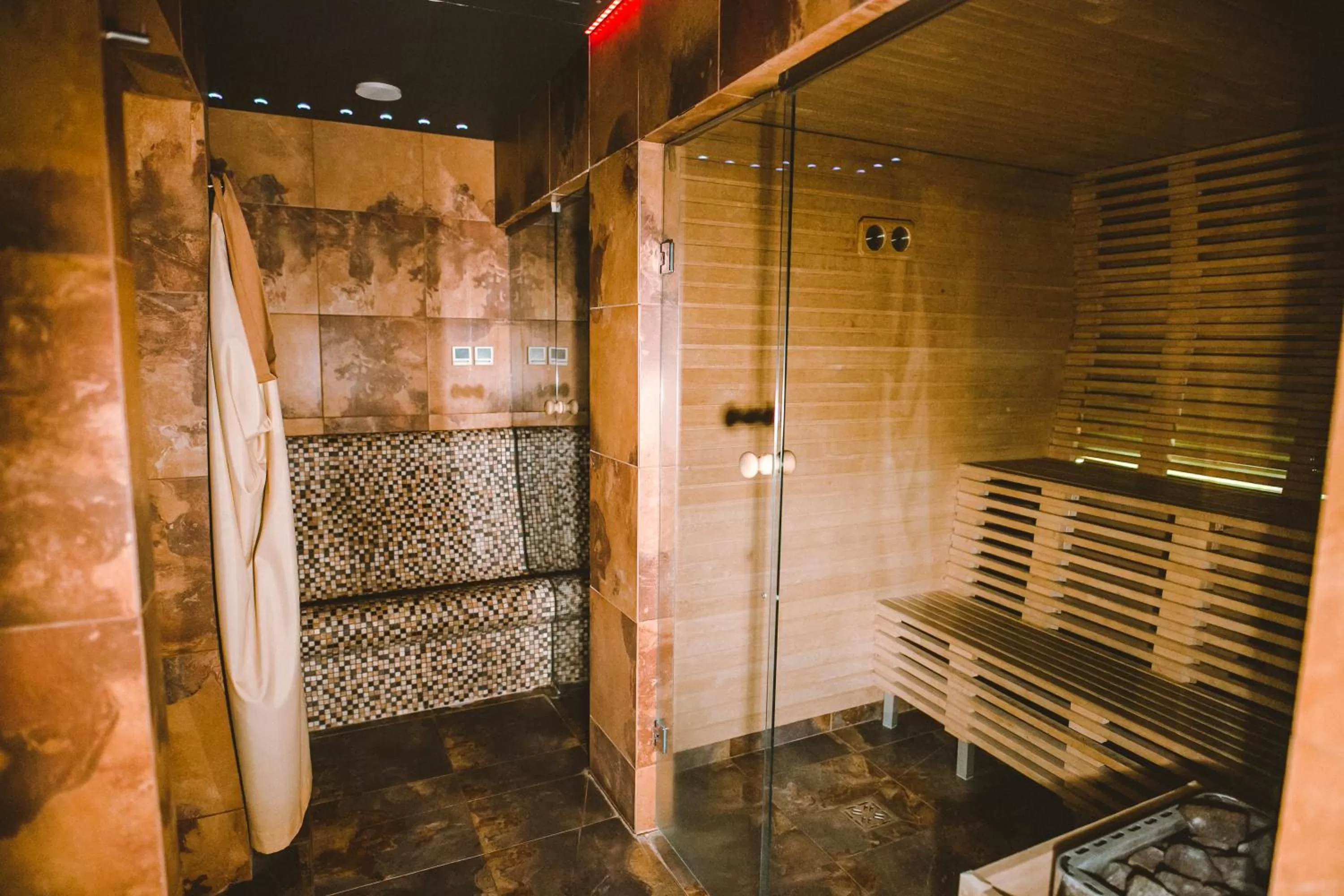 Sauna in Hanza Hotel
