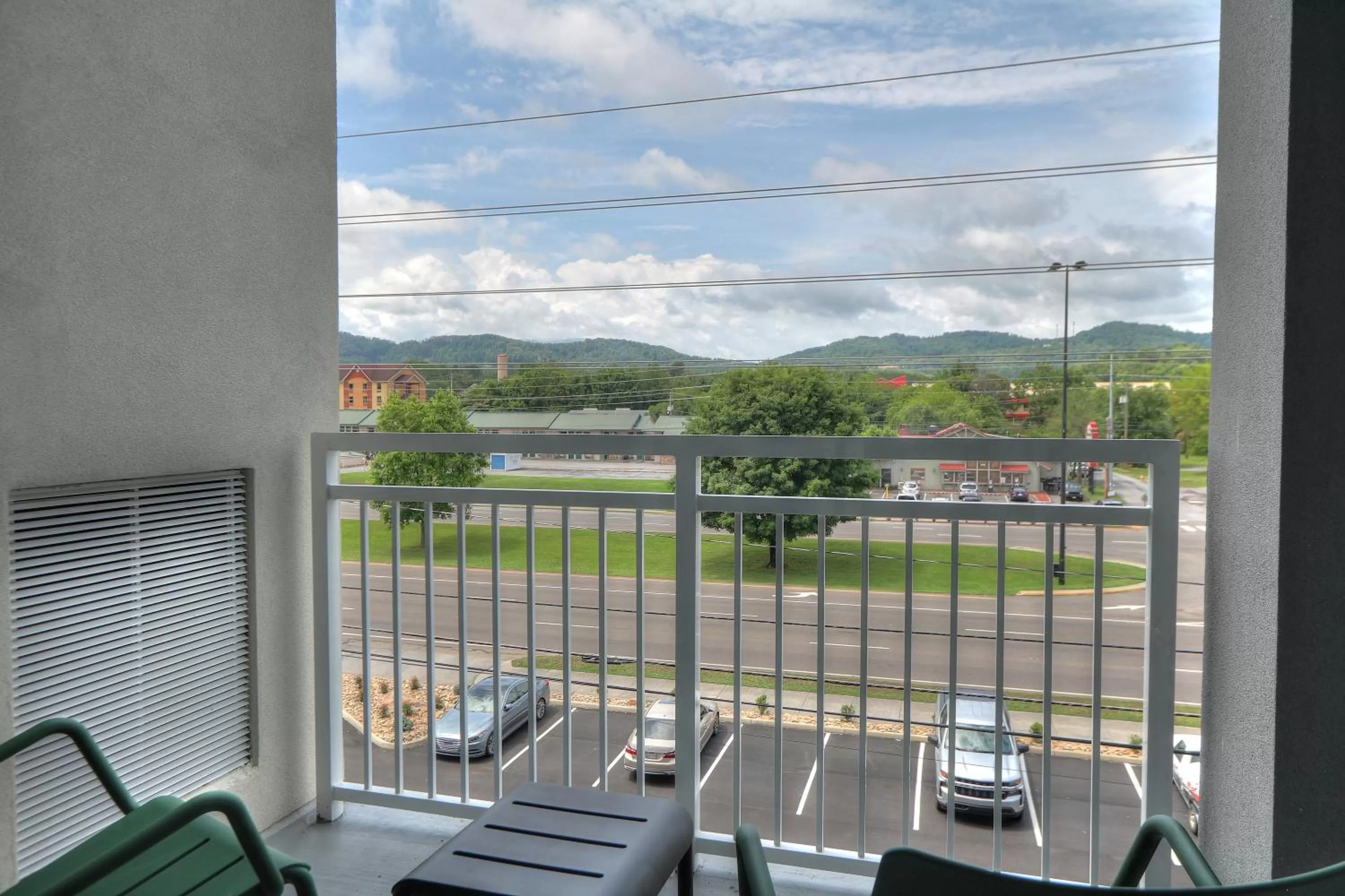 Balcony/Terrace in Holiday Inn & Suites Pigeon Forge Convention Center by IHG
