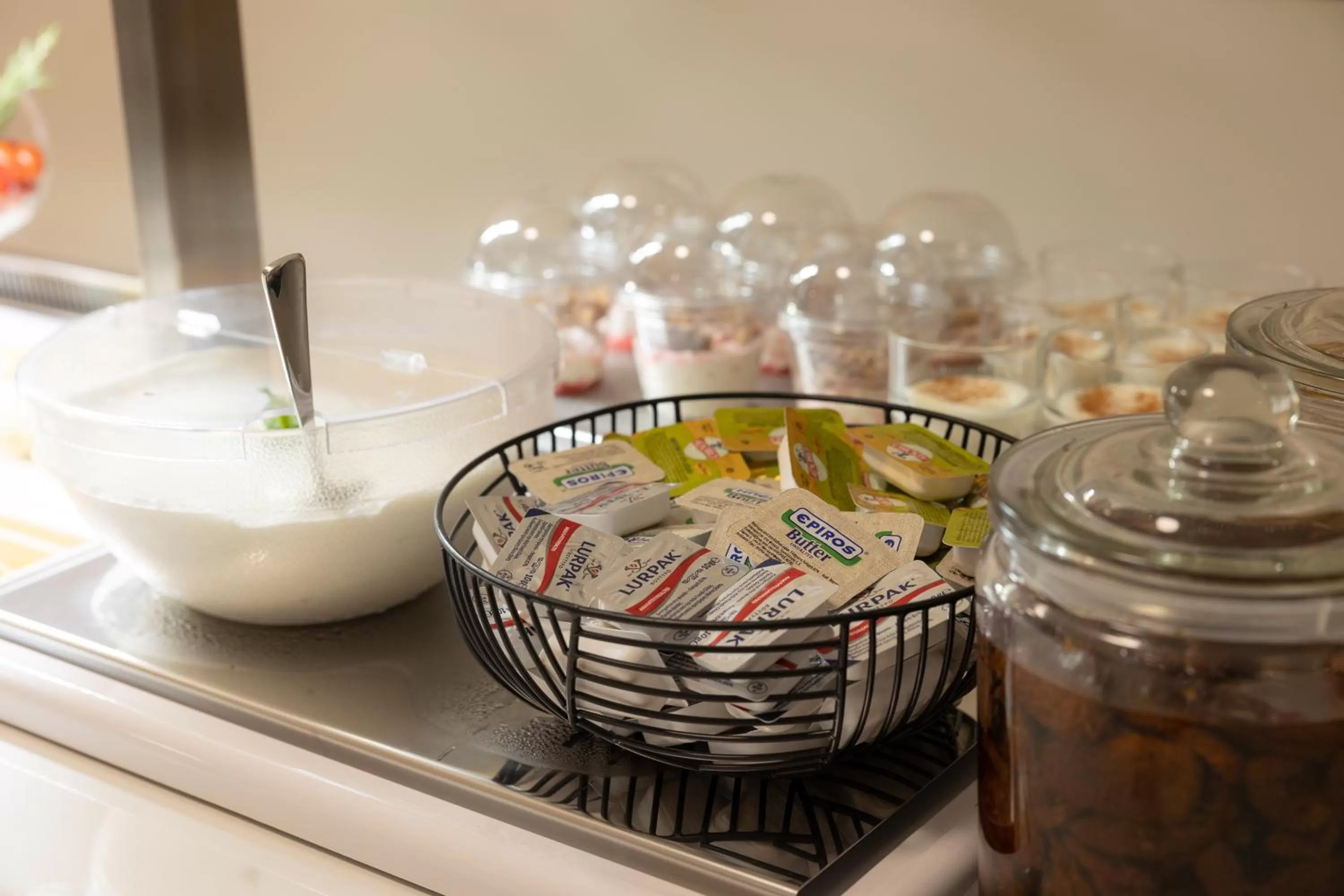 Buffet breakfast in Modern Revival Luxury Hotel